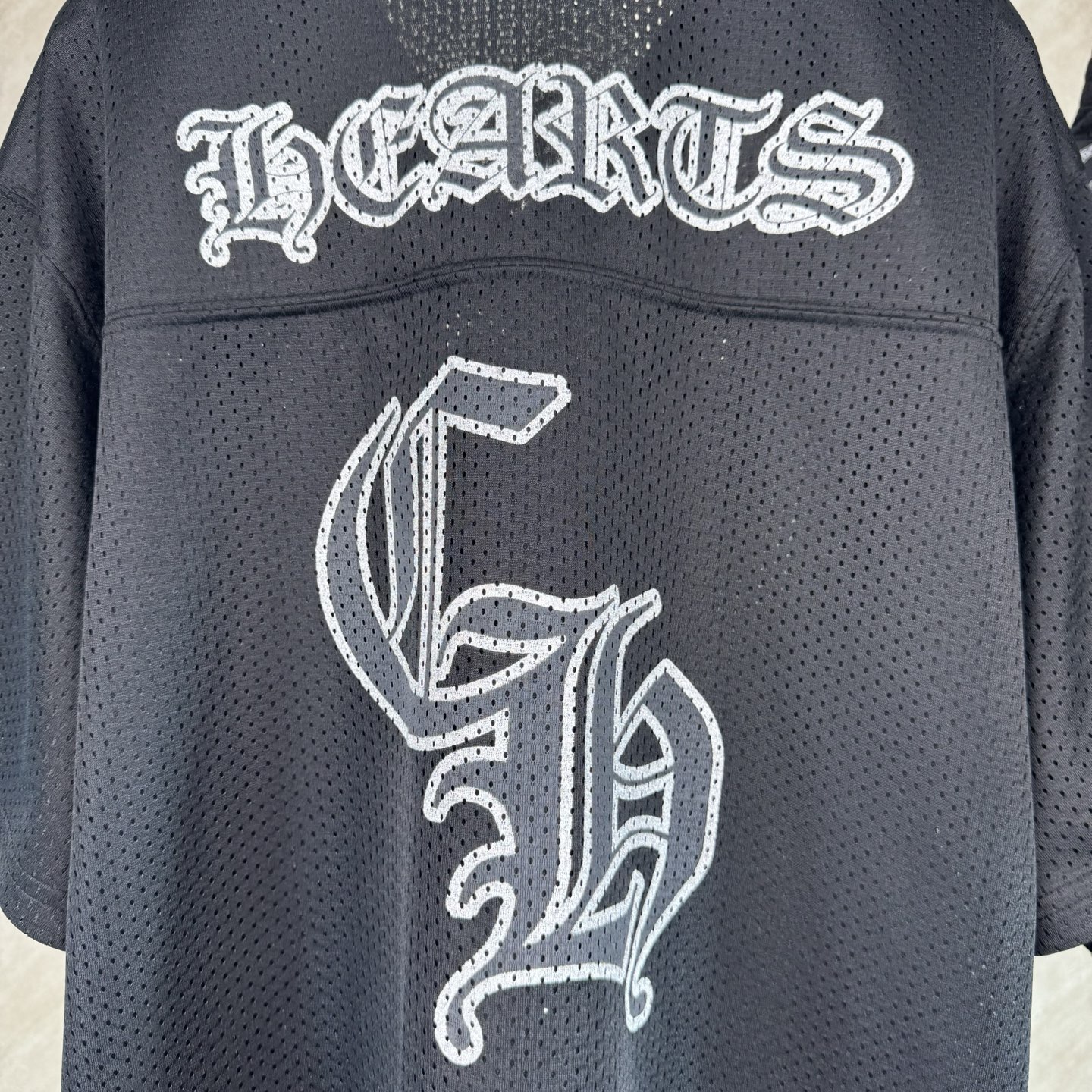 Chrome Hearts Chrome Hearts 克罗心 冰球服系列镀银短袖T恤