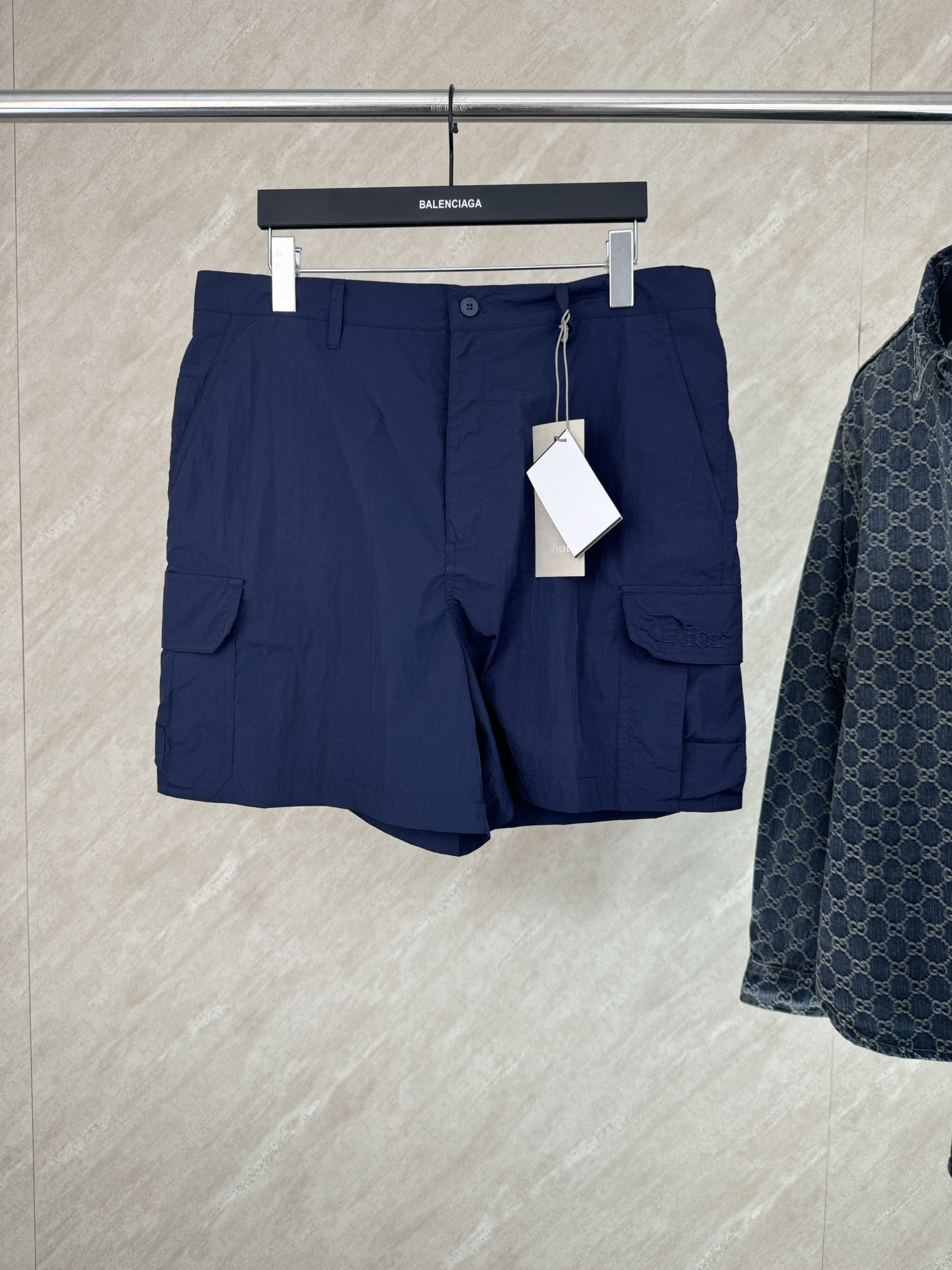 Dior Dior 迪奥 SS26 春夏新款纯色梭织休闲短裤