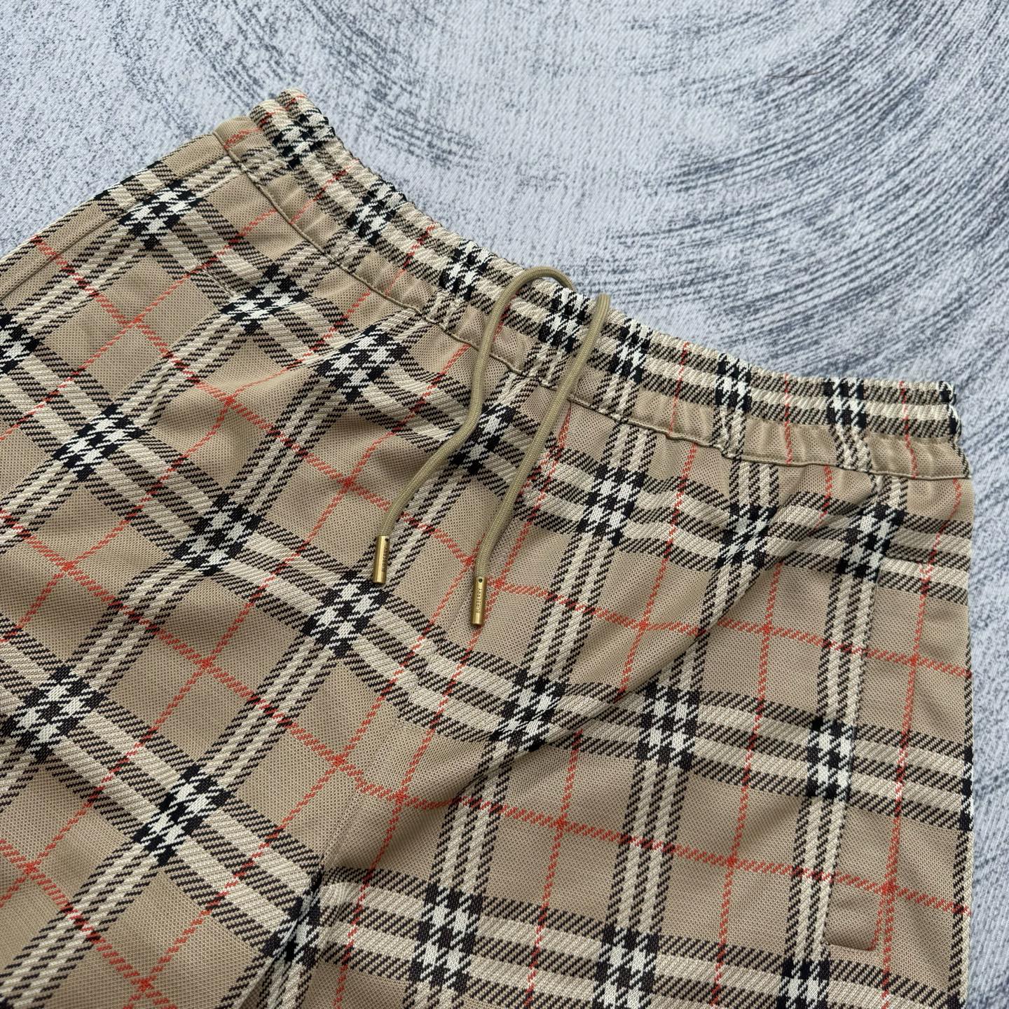 Burberry Burberry 巴宝莉 Vintage格纹抽绳棉质休闲短裤