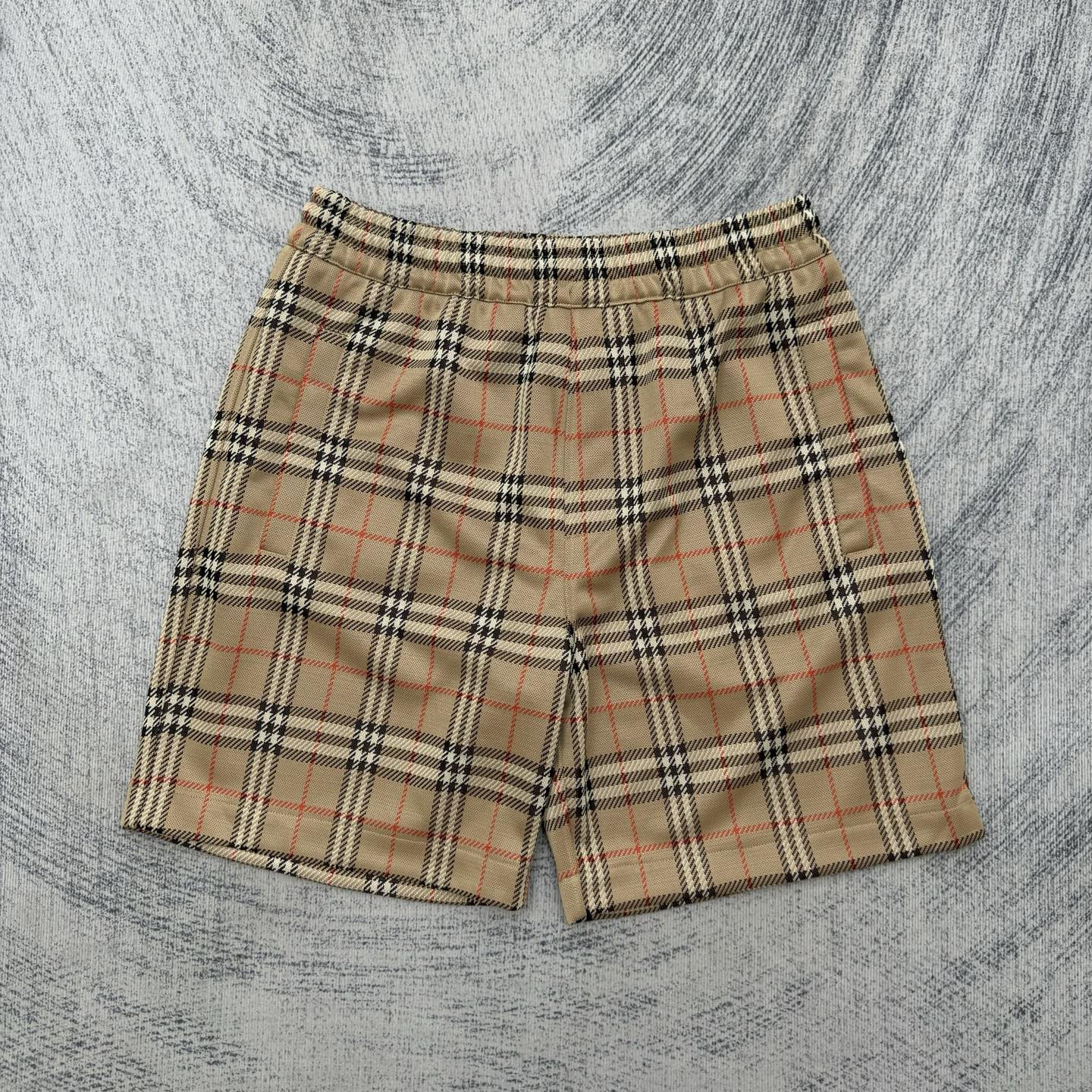 Burberry Burberry 巴宝莉 Vintage格纹抽绳棉质休闲短裤