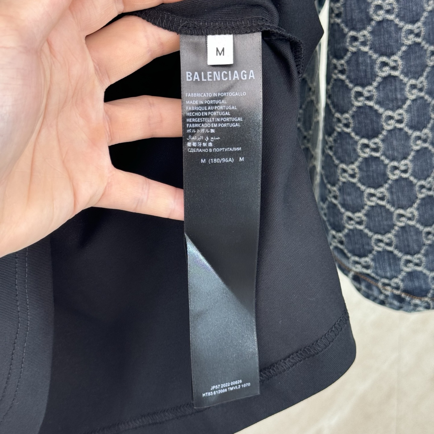 Balenciaga BALENCIAGA 巴黎世家WFP二代联名LOGO短袖T恤