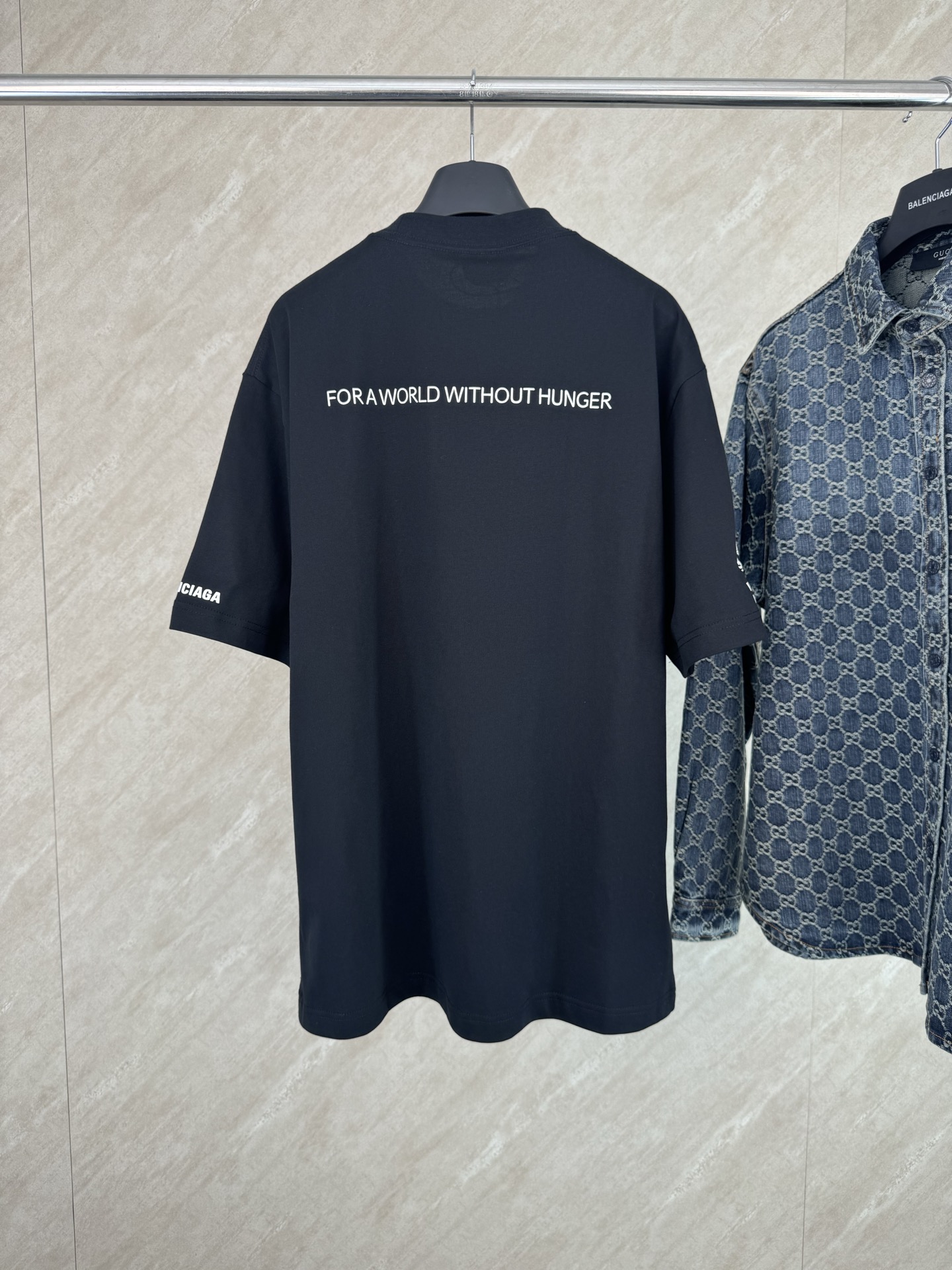 Balenciaga BALENCIAGA 巴黎世家WFP二代联名LOGO短袖T恤