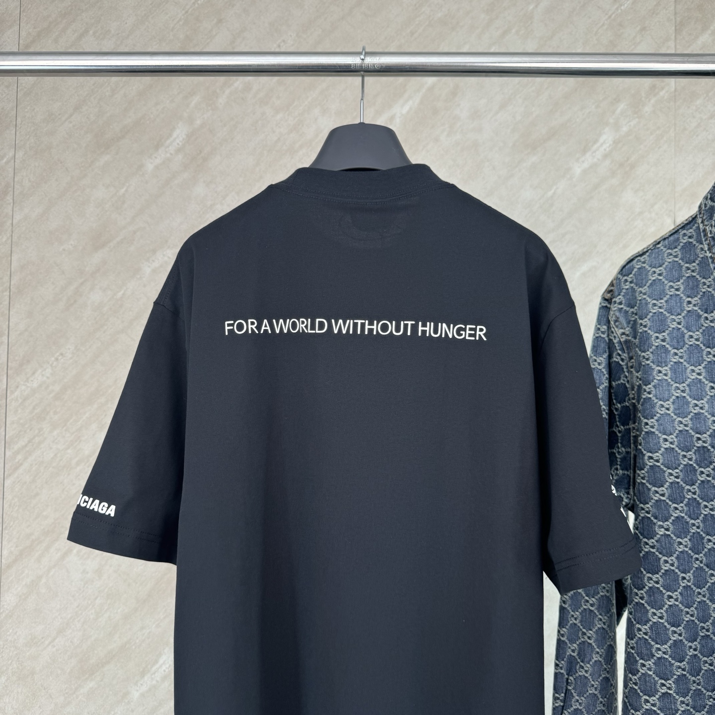 Balenciaga BALENCIAGA 巴黎世家WFP二代联名LOGO短袖T恤