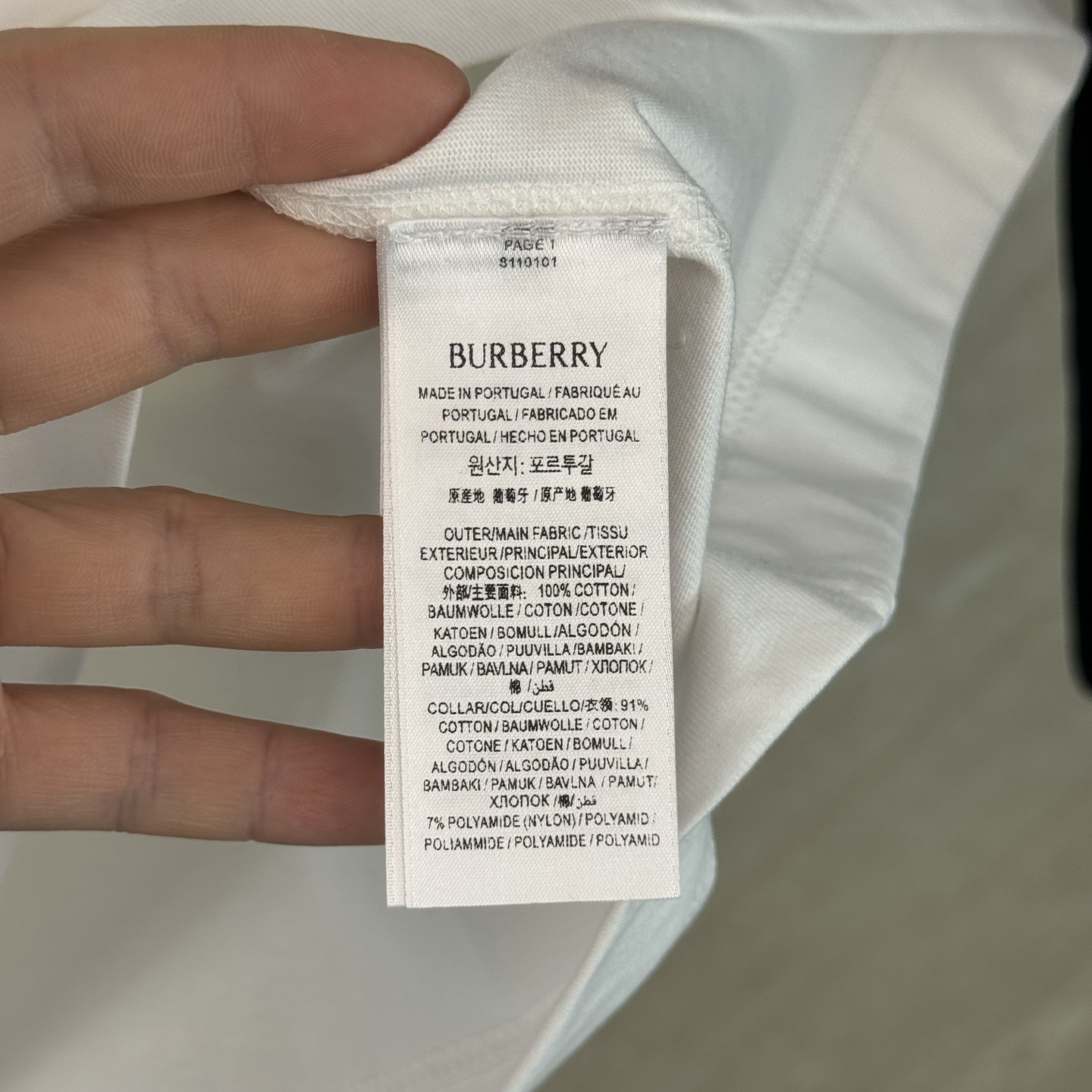 Burberry BURBERRY 巴宝莉 26SS马术骑士印花短袖T恤