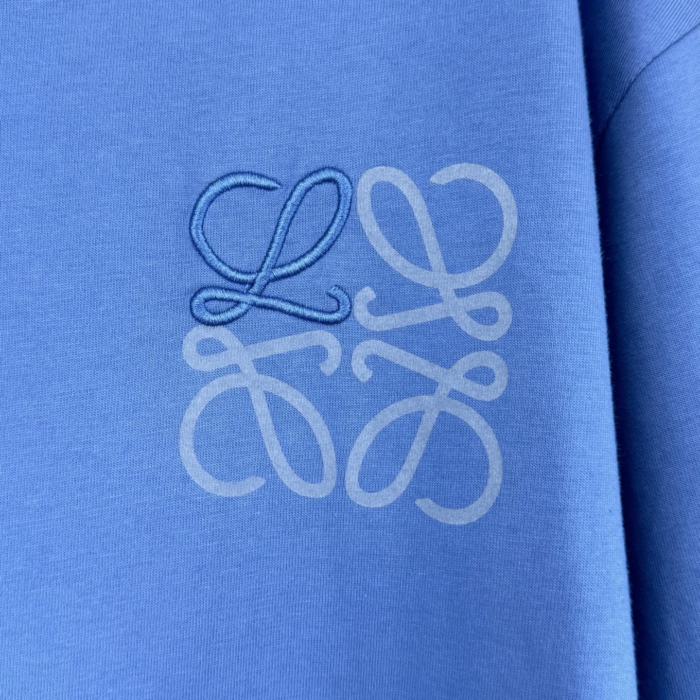 Loewe Loewe 罗意威 Anagram标识刺绣圆领短袖T恤
