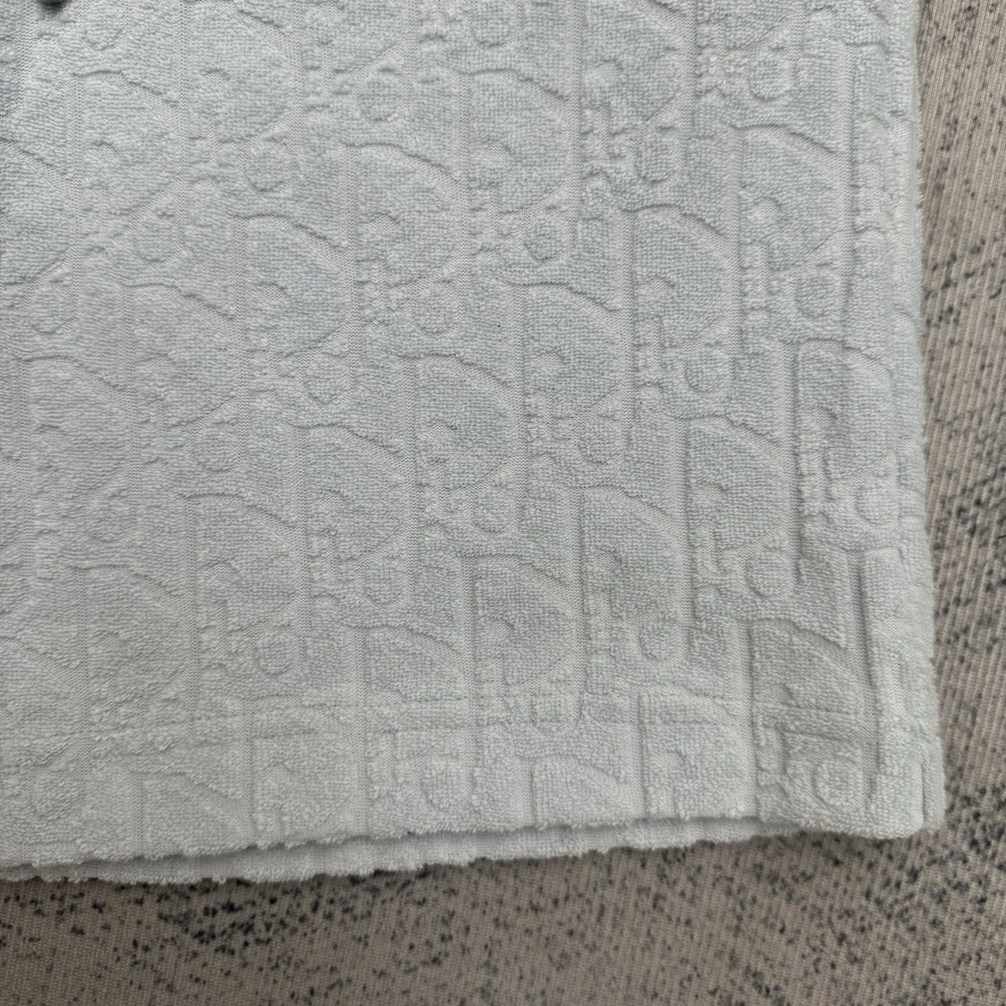 Dior Dior 迪奥 Oblique提花CD满印毛巾棉休闲短裤