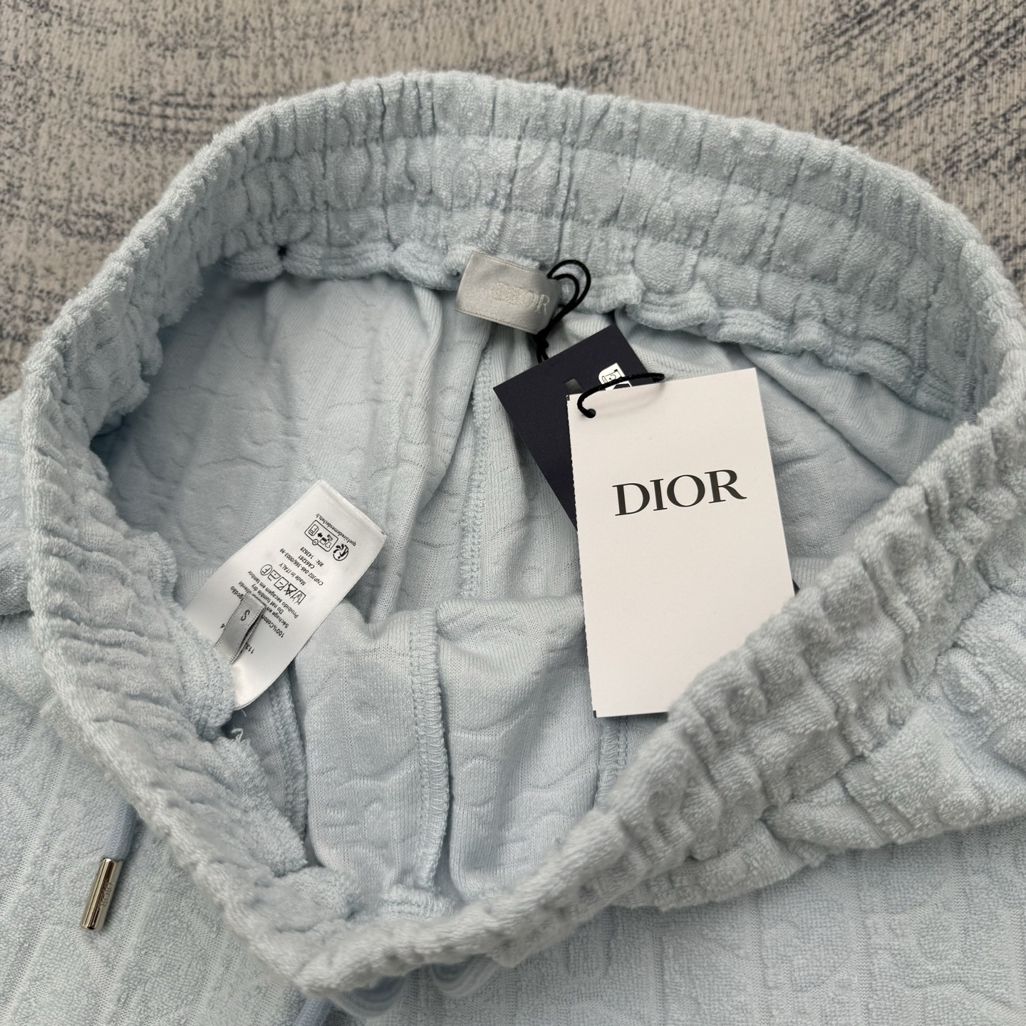 Dior Dior 迪奥 Oblique提花CD满印毛巾棉休闲短裤