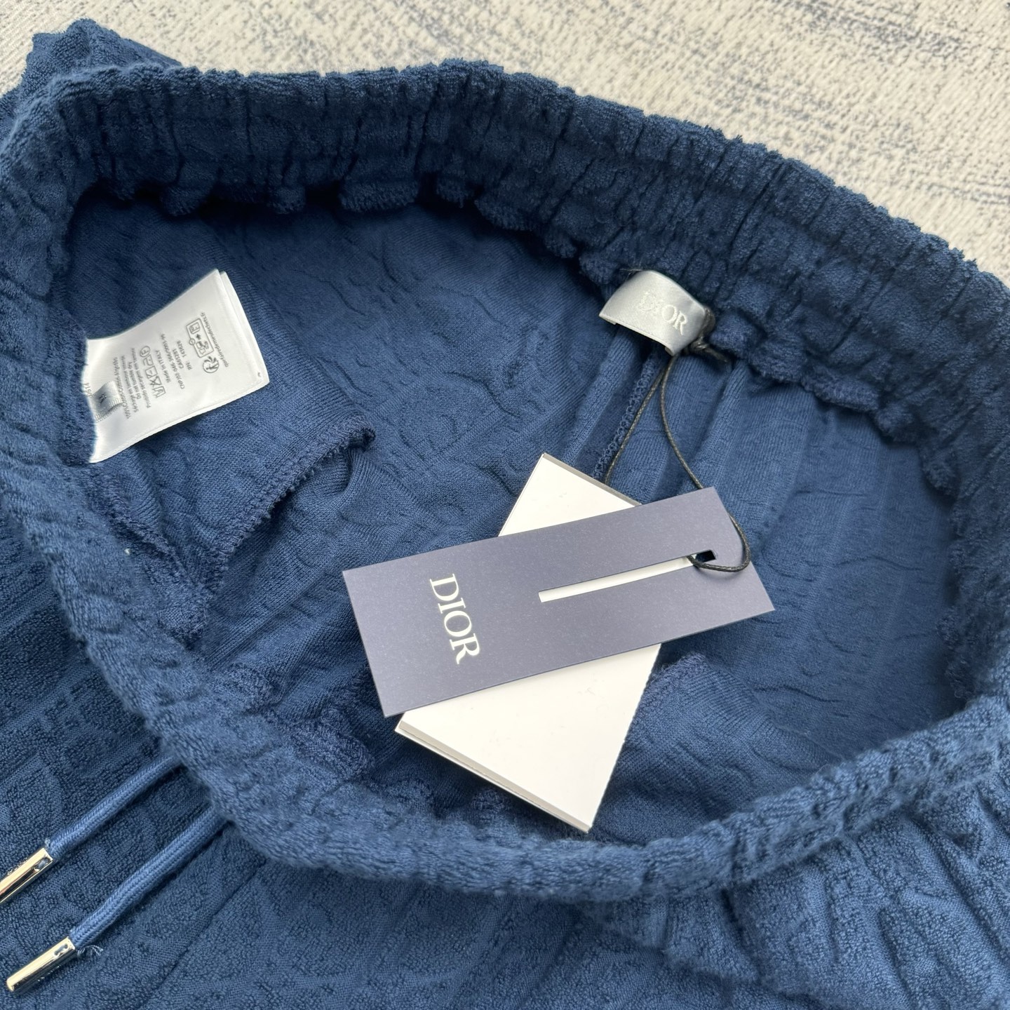 Dior Dior 迪奥 Oblique提花CD满印毛巾棉休闲短裤