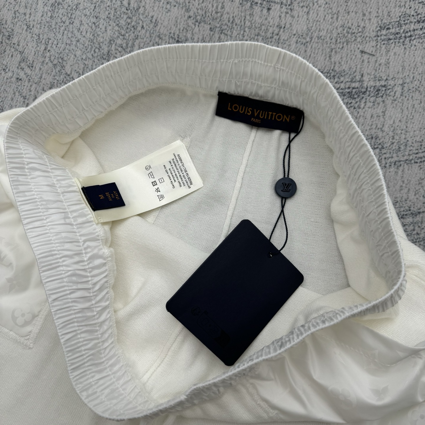 Louis Vuitton 1v SS26 春夏新款 Monogram尼龙口袋针织短裤