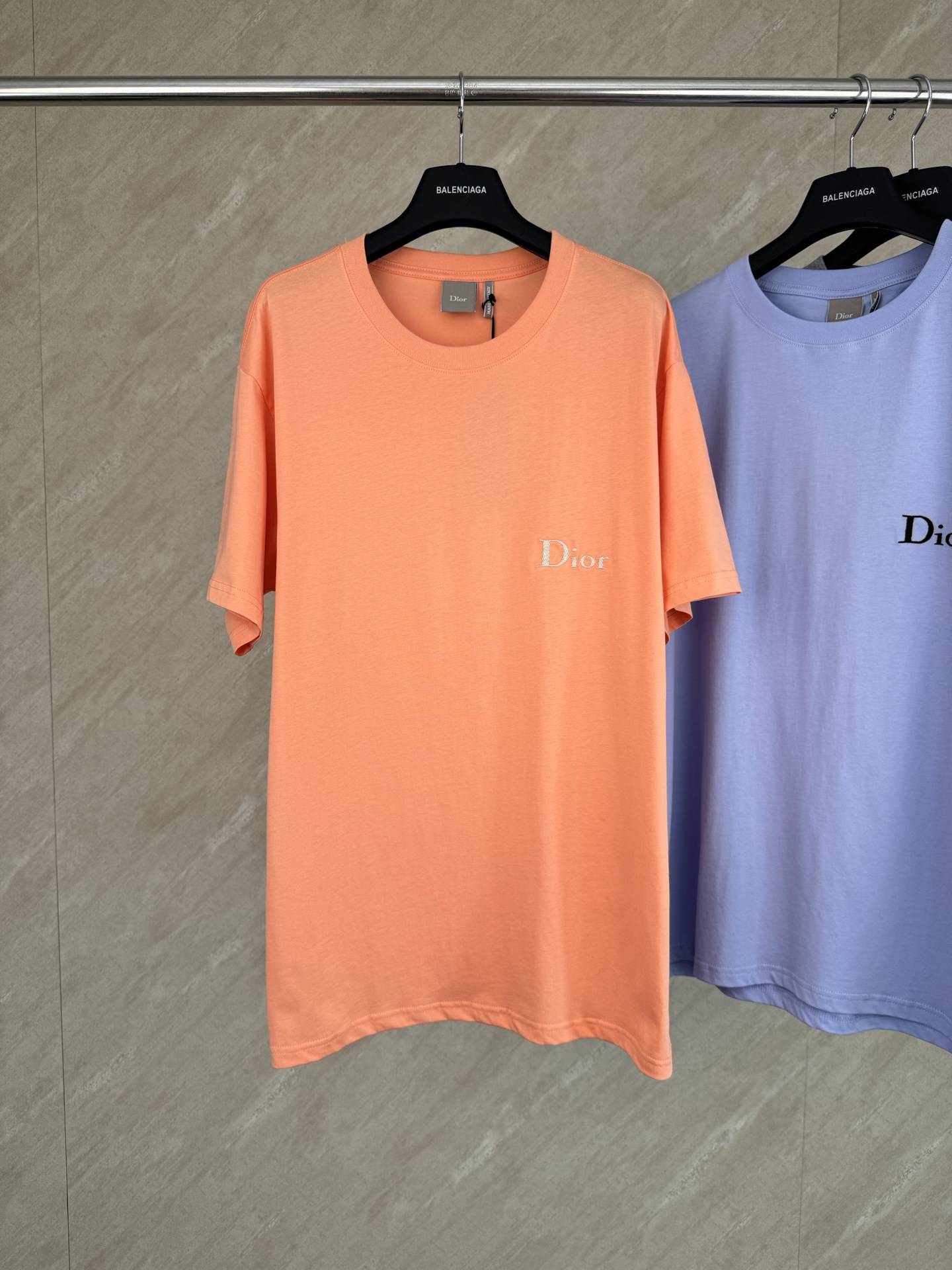 Dior Dior 迪奥 胸前小字母刺绣短袖T恤