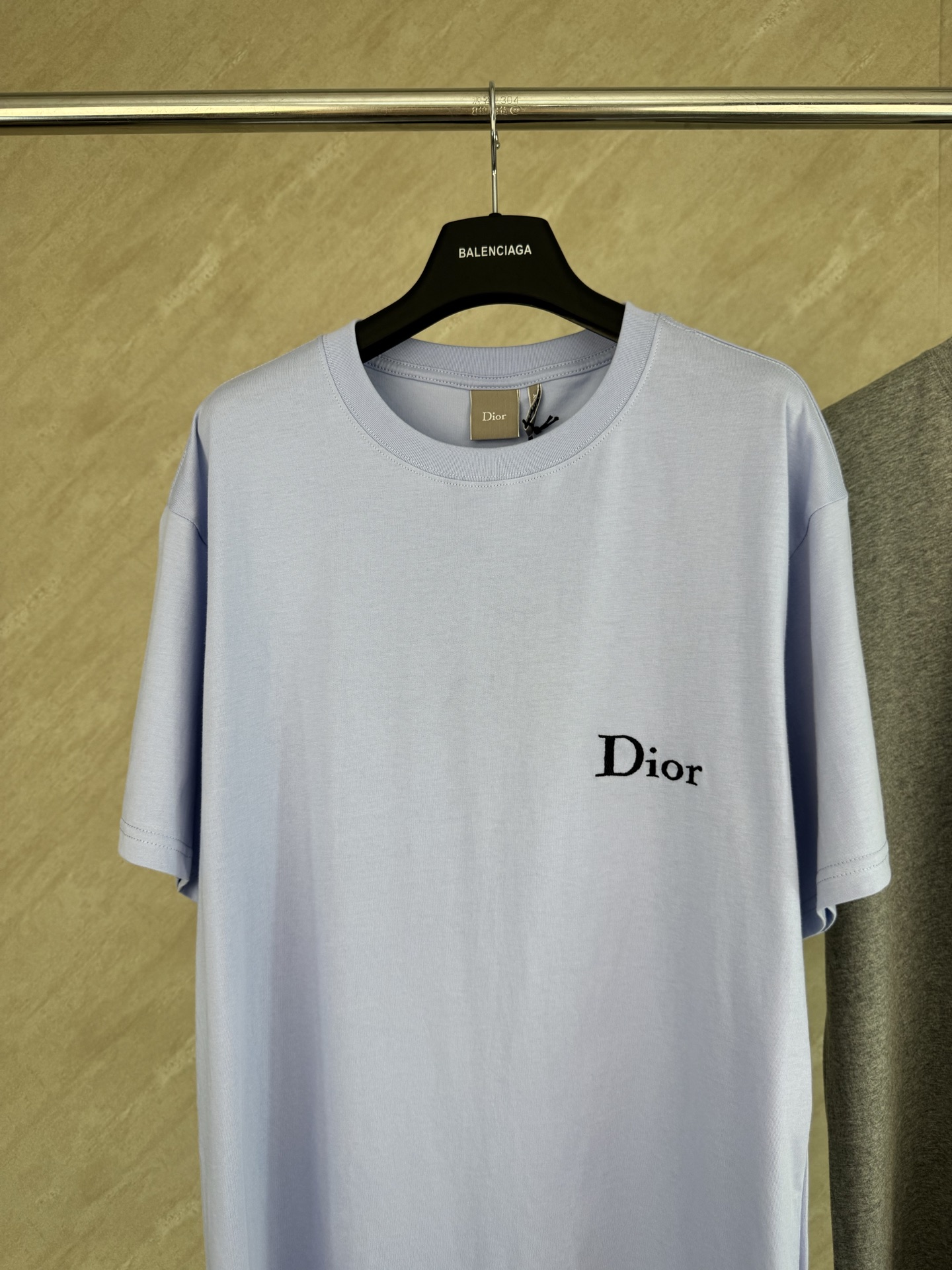 Dior Dior 迪奥 胸前小字母刺绣短袖T恤
