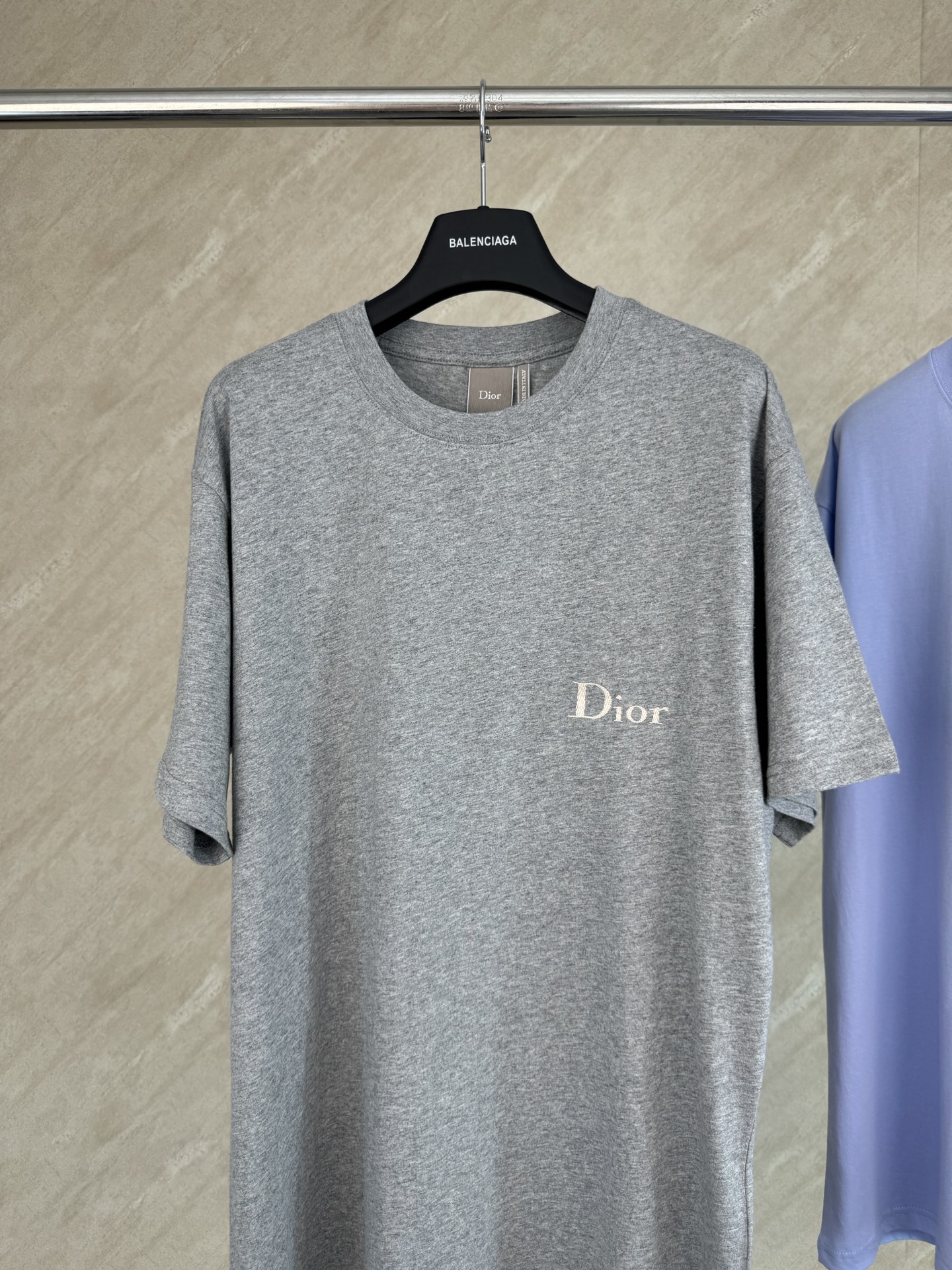 Dior Dior 迪奥 胸前小字母刺绣短袖T恤