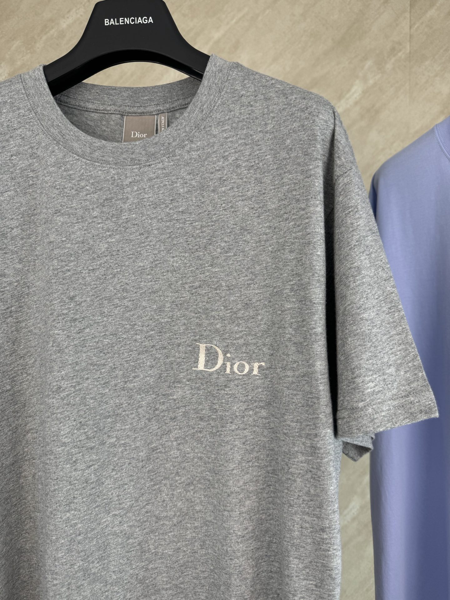 Dior Dior 迪奥 胸前小字母刺绣短袖T恤