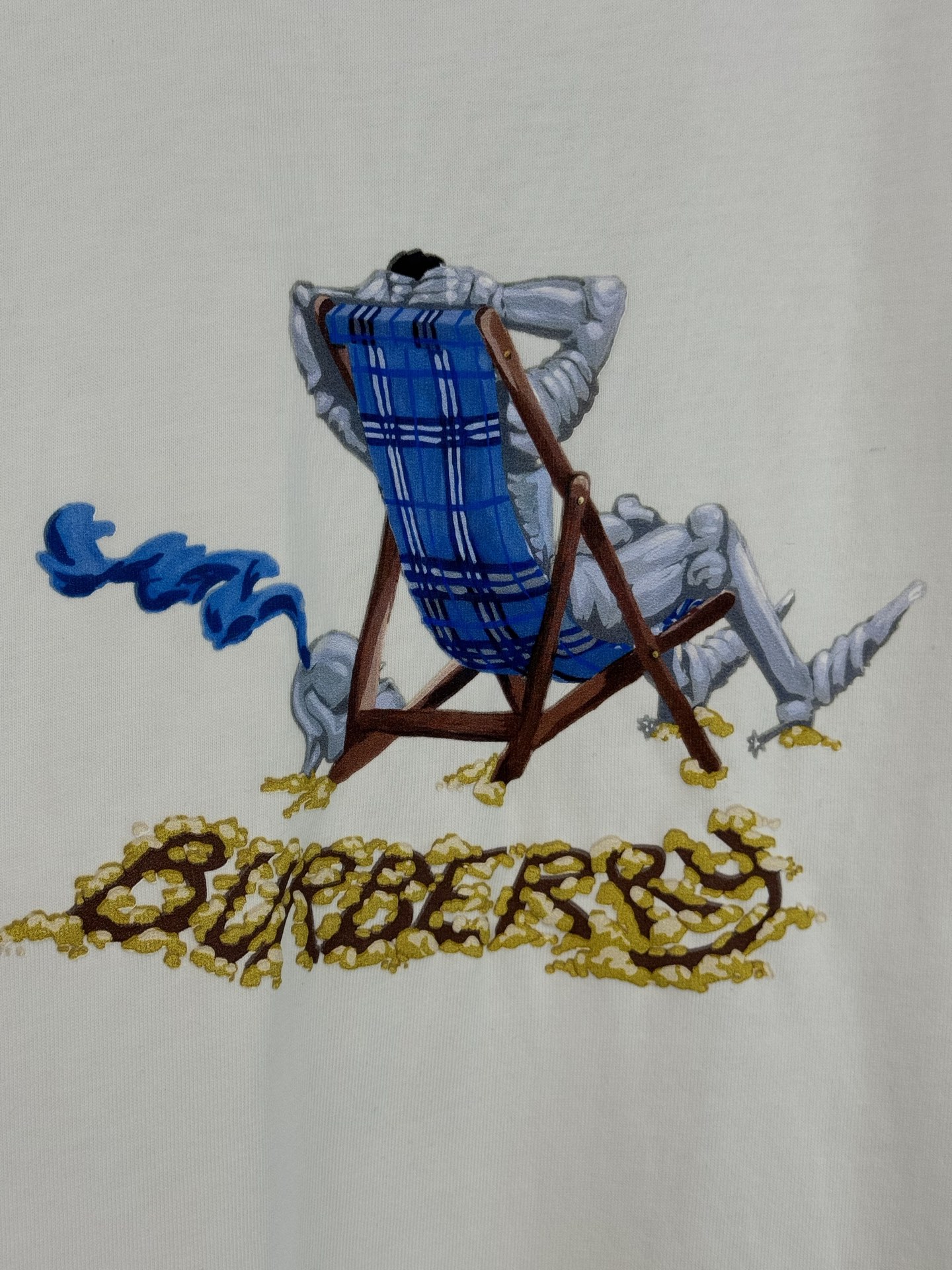 Burberry Burberry 巴宝莉 26ss 新款海滩椅刺绣圆领短袖T恤