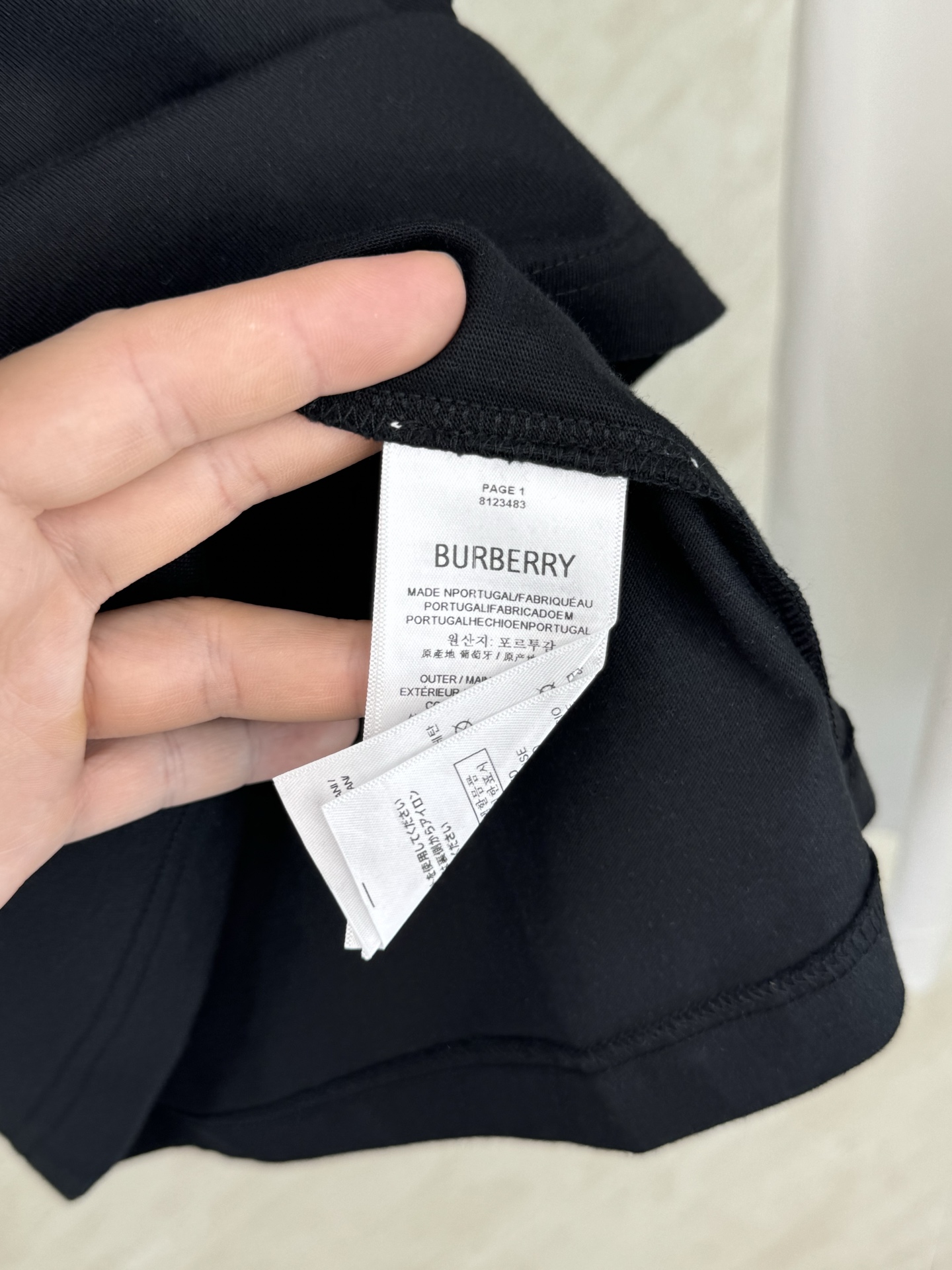 Burberry Burberry 巴宝莉 26ss 新款海滩椅刺绣圆领短袖T恤