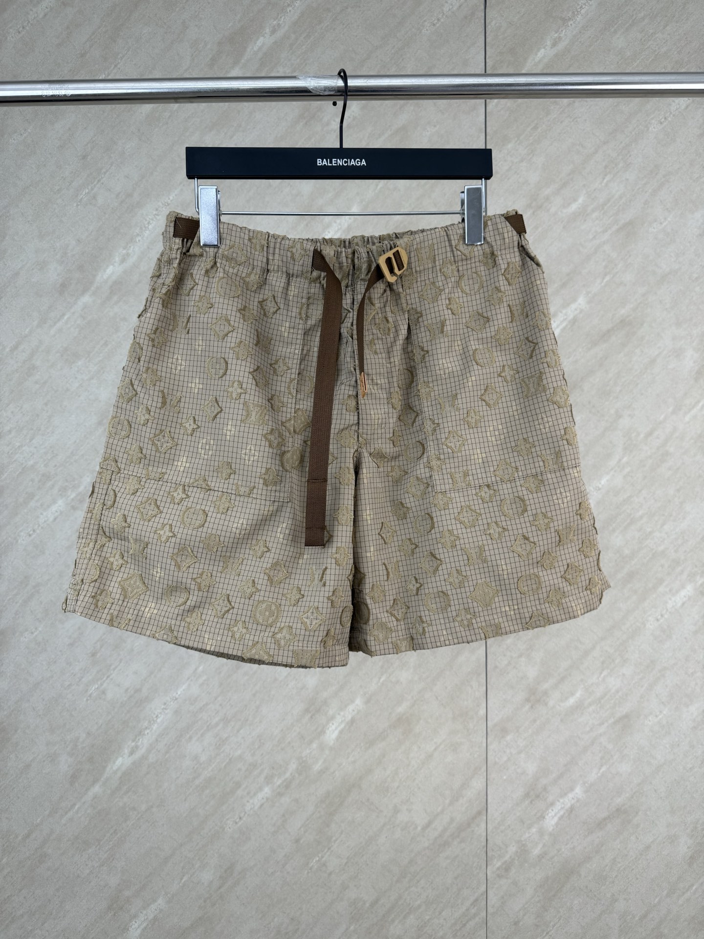 P200 1v 26SS Pantalones cortos casuales de jacquard Monogram nuevos tallas s m l xl