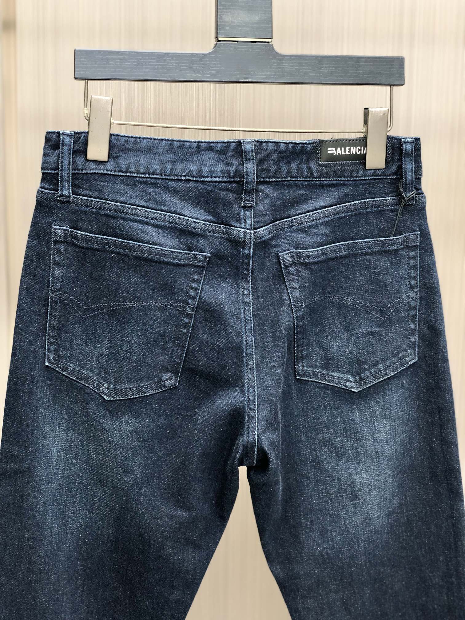 P700 Men’s Leisure Cowboys/Autumn & Winter New: Custom-Made Hardware, Comfortable Jeans, Various Sizes - 图片 6