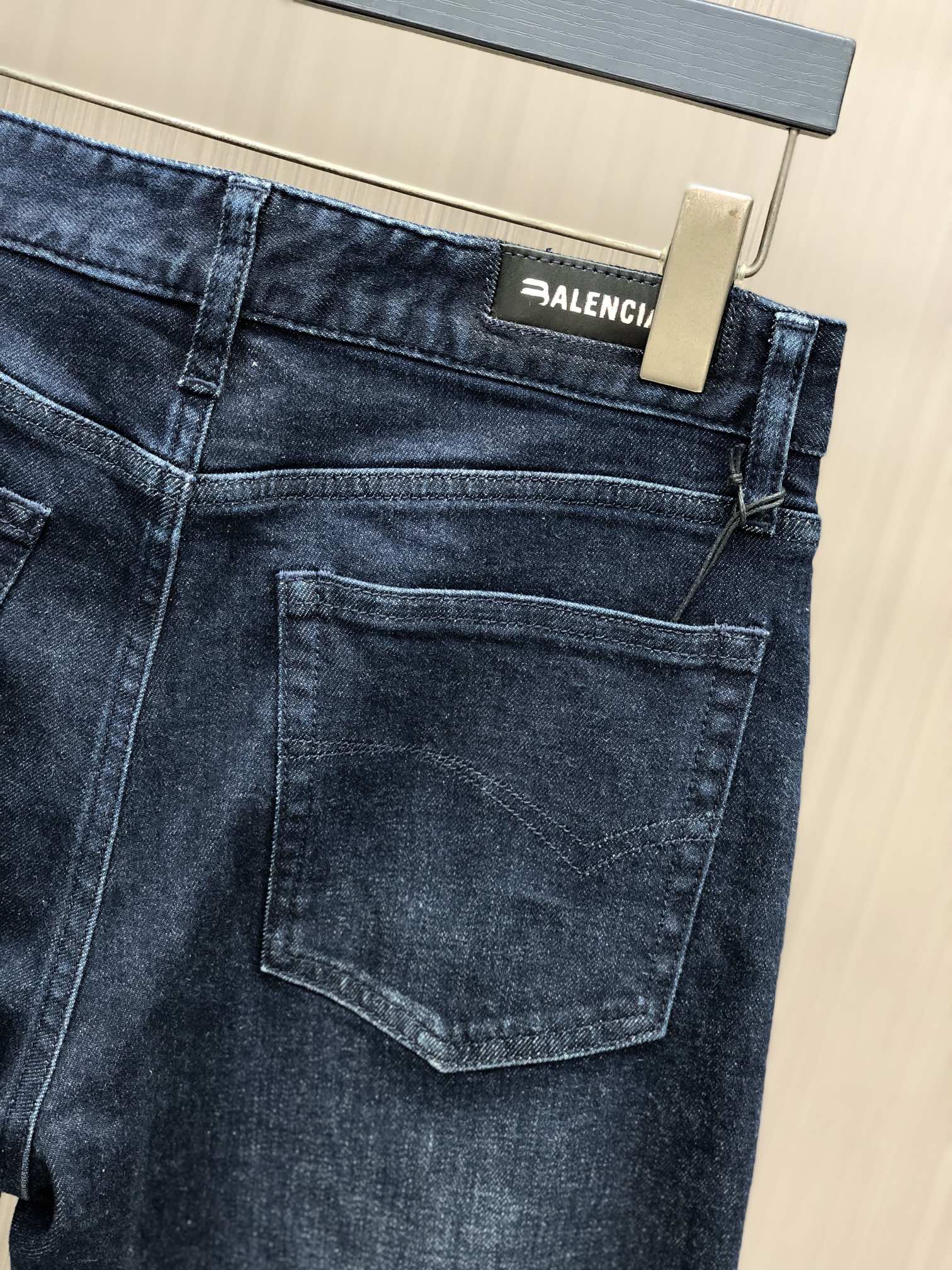 P700 Men’s Leisure Cowboys/Autumn & Winter New: Custom-Made Hardware, Comfortable Jeans, Various Sizes - 图片 7