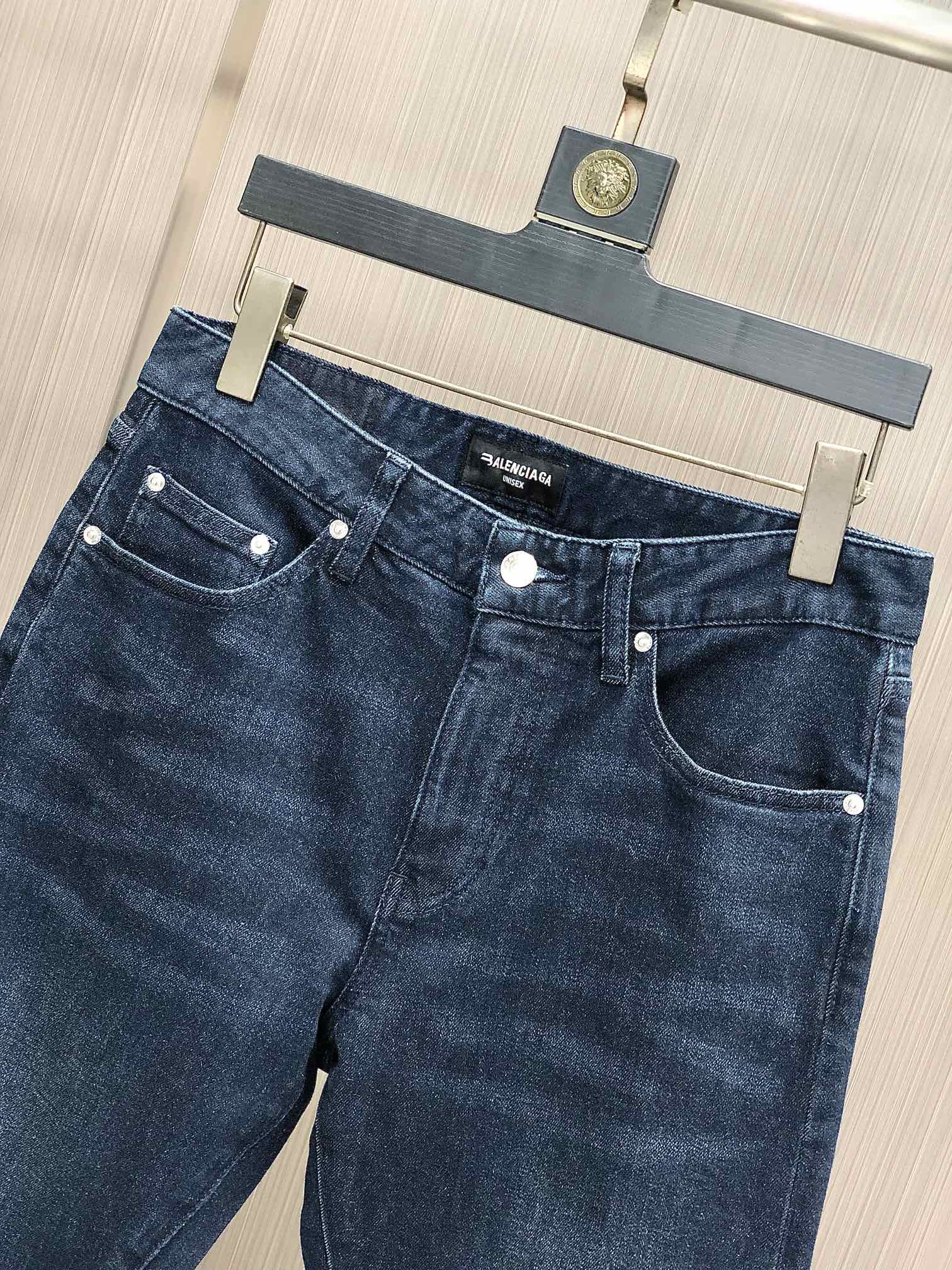 P700 Men’s Leisure Cowboys/Autumn & Winter New: Custom-Made Hardware, Comfortable Jeans, Various Sizes - 图片 3