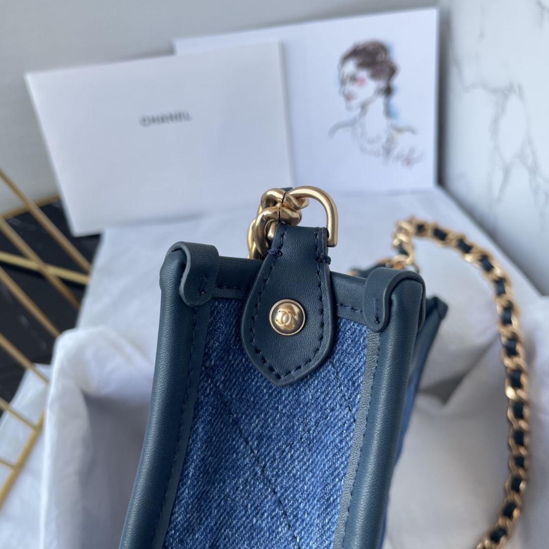 Chanel Luxury Designer Handbag crafted in premium calfskin leather 9