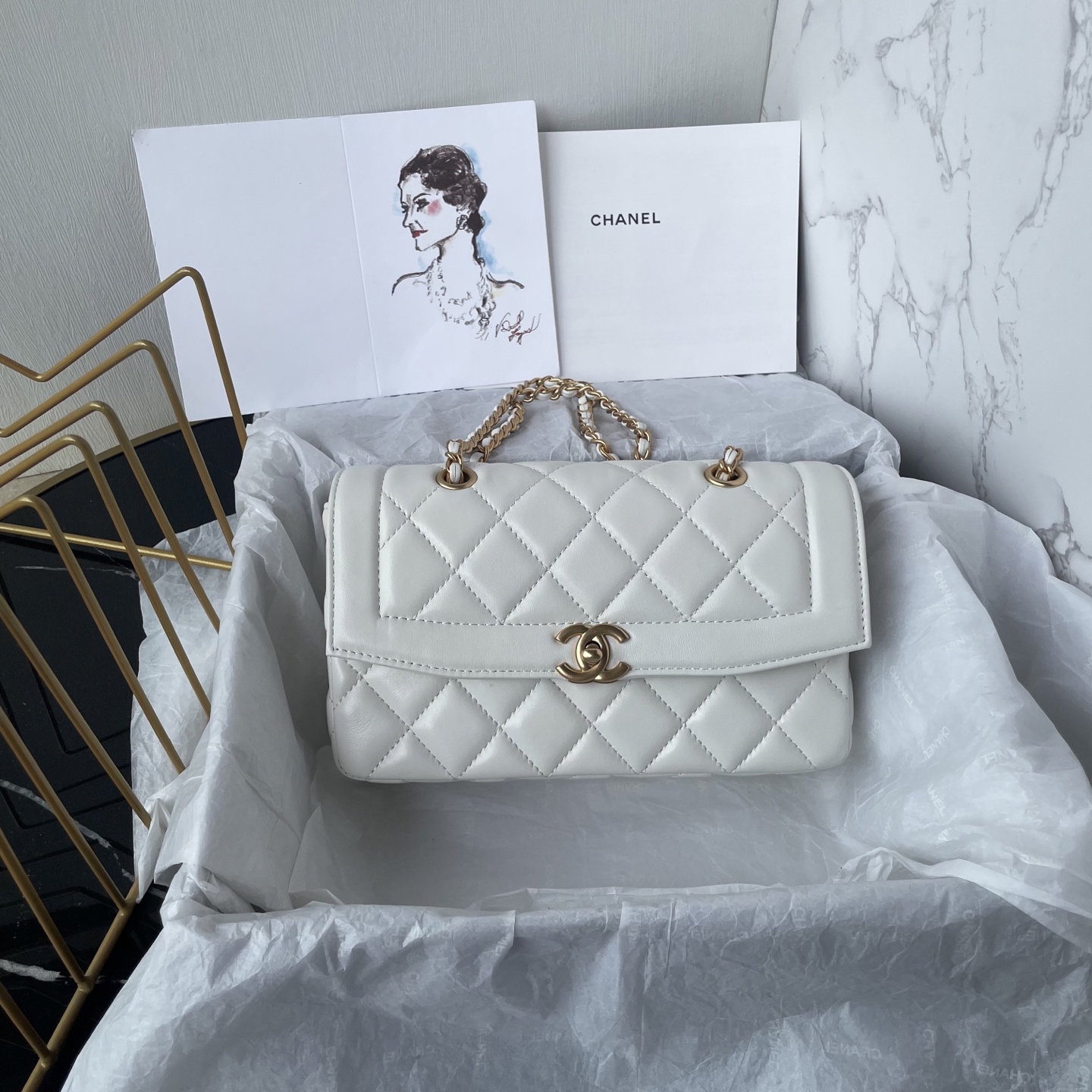 Chanel Style Black Leather Bag Lookbook Reference image 1
