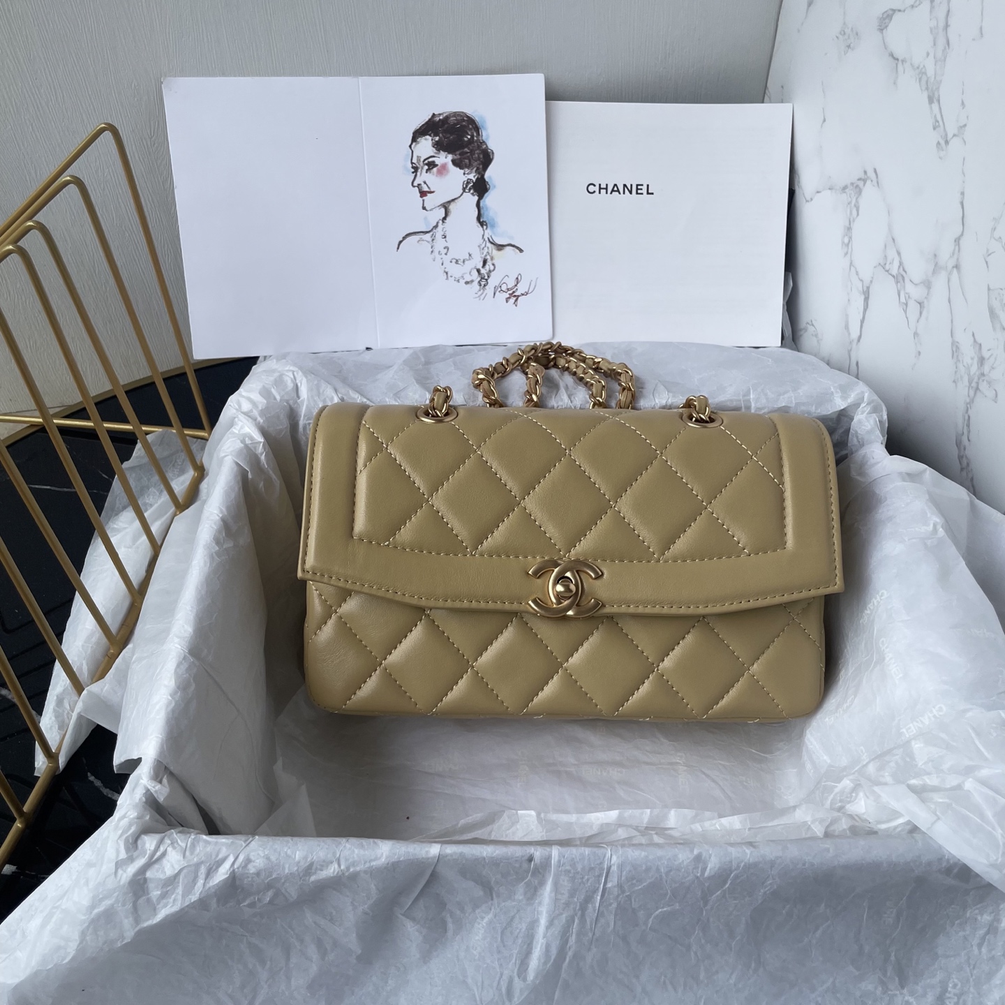 Chanel Style Black Leather Bag Lookbook Reference image 1