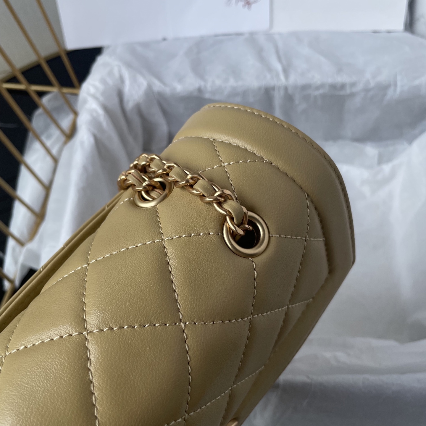 Chanel Style Black Leather Bag style reference detail image 6 from source 785819
