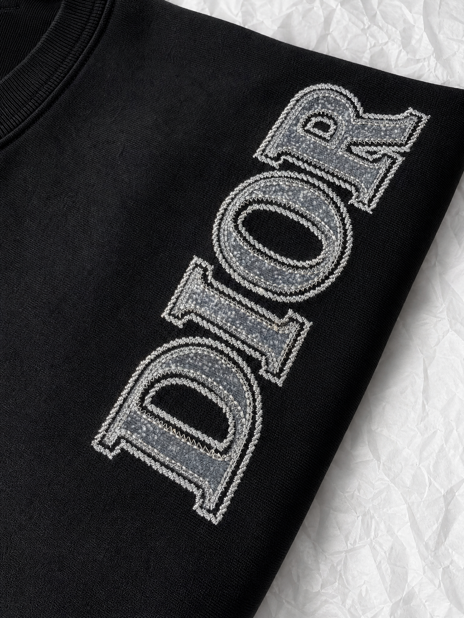 Dior DR 刺绣logo短袖T恤