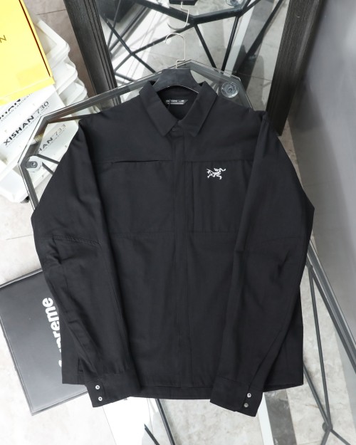 Arc'teryx Cronin Overshirt - Windproof Cotton Jacket with Small Logo - Unisex 1 Arc'teryx Cronin Overshirt - Windproof Cotton Jacket with Small Logo - Unisex