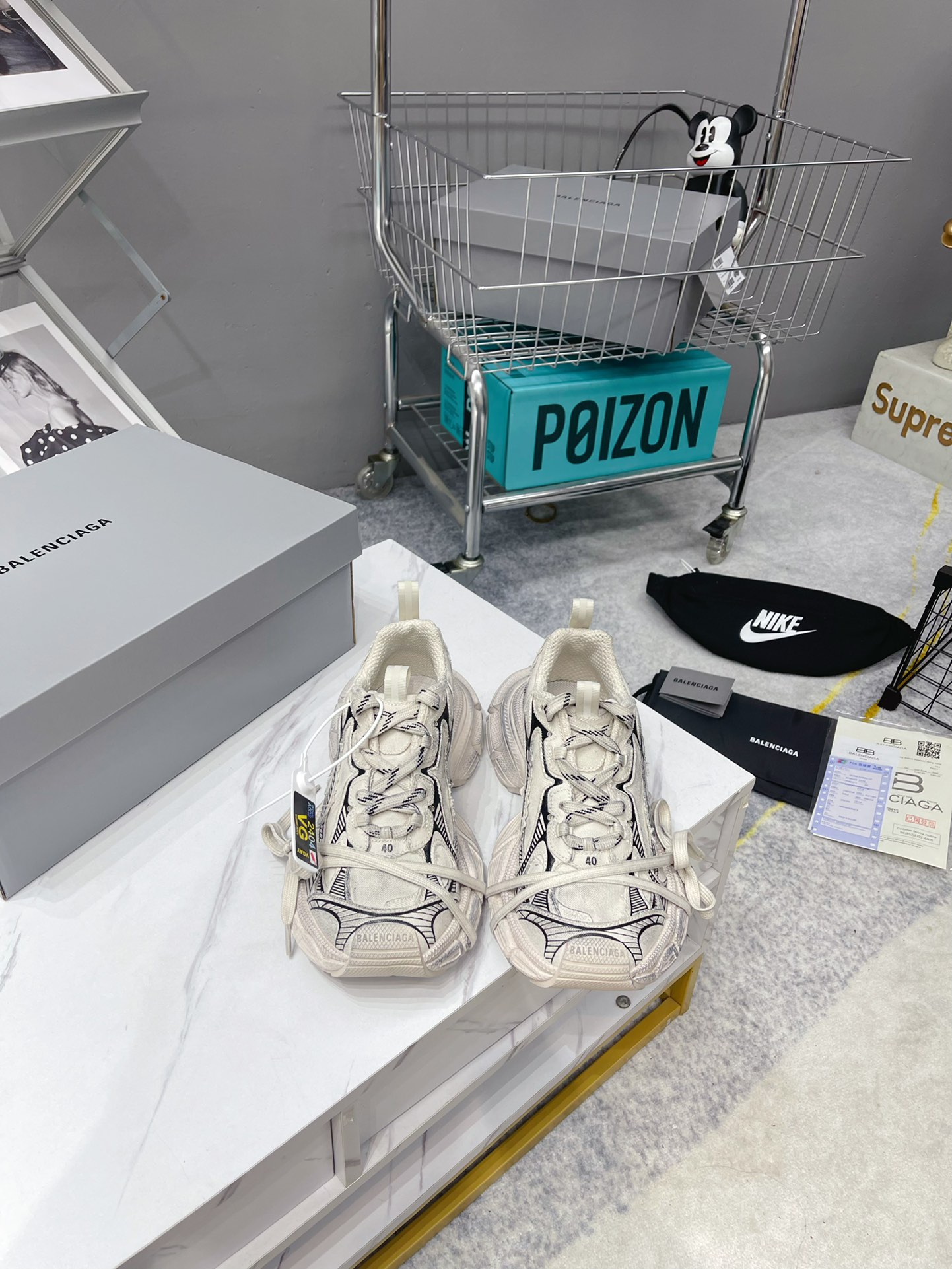 Balenciaga Scarpe Sneaker Esclusivo economico
 Unisex Gomma Track Casual