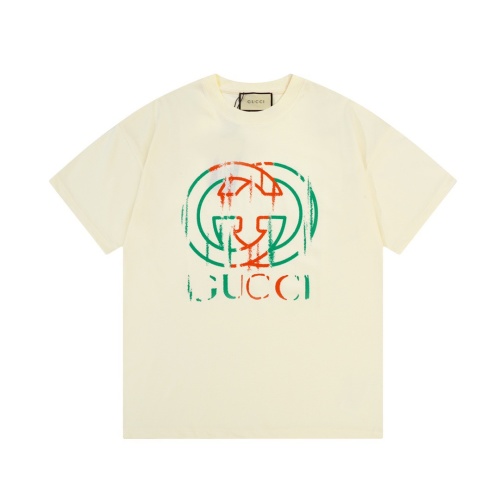 Gucci Vintage Logo Print Cotton T-Shirt, Short Sleeve Tee for Men and Women 4 Gucci Vintage Logo Print Cotton T-Shirt, Short Sleeve Tee for Men and Women