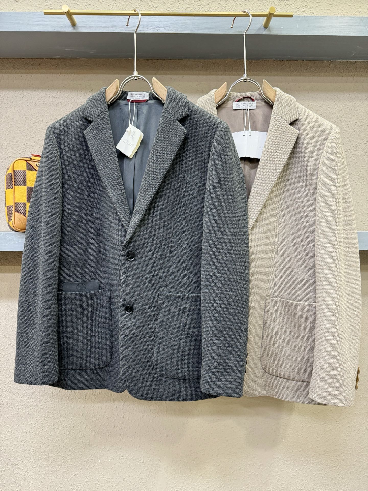 BC布鲁提 西服外套 2025秋冬新款西装外套，绵羊毛面料，立体有型，辨识度高，独一无二的混合纺织工业，