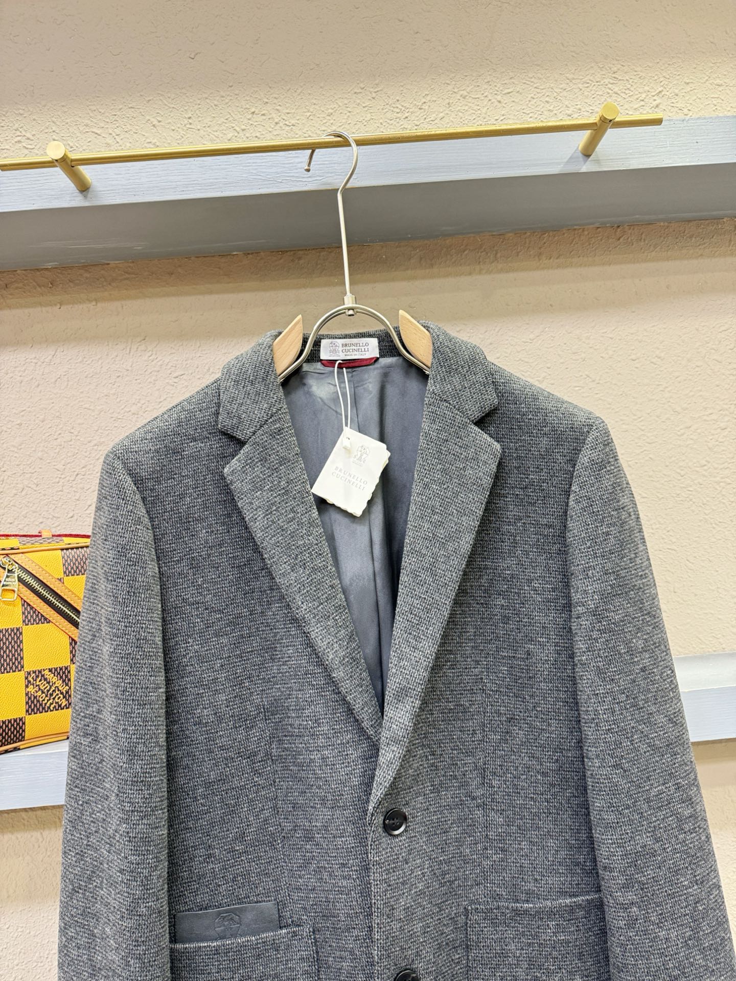 BC布鲁提 西服外套 2025秋冬新款西装外套，绵羊毛面料，立体有型，辨识度高，独一无二的混合纺织工业，