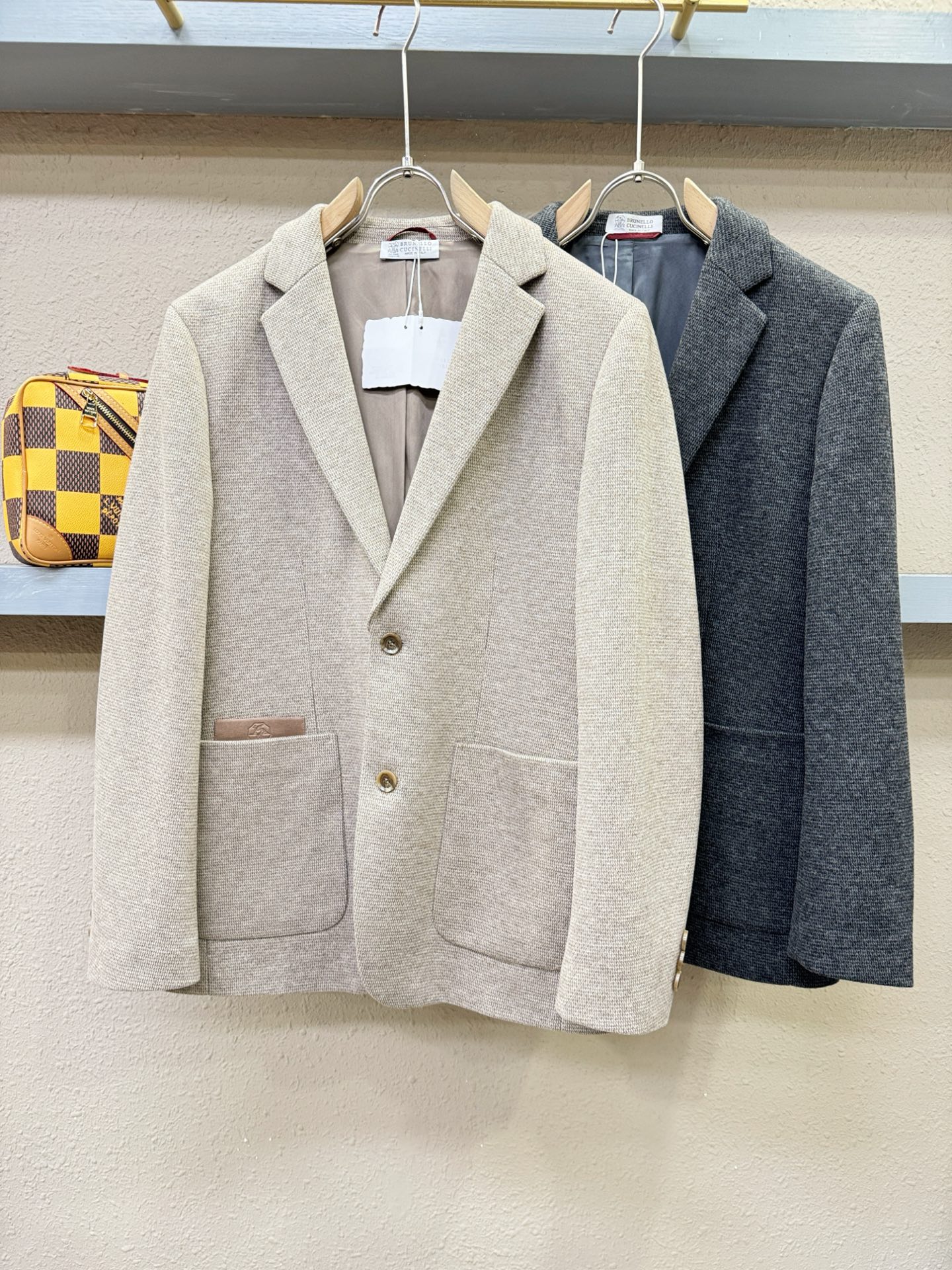 BC布鲁提 西服外套 2025秋冬新款西装外套，绵羊毛面料，立体有型，辨识度高，独一无二的混合纺织工业，