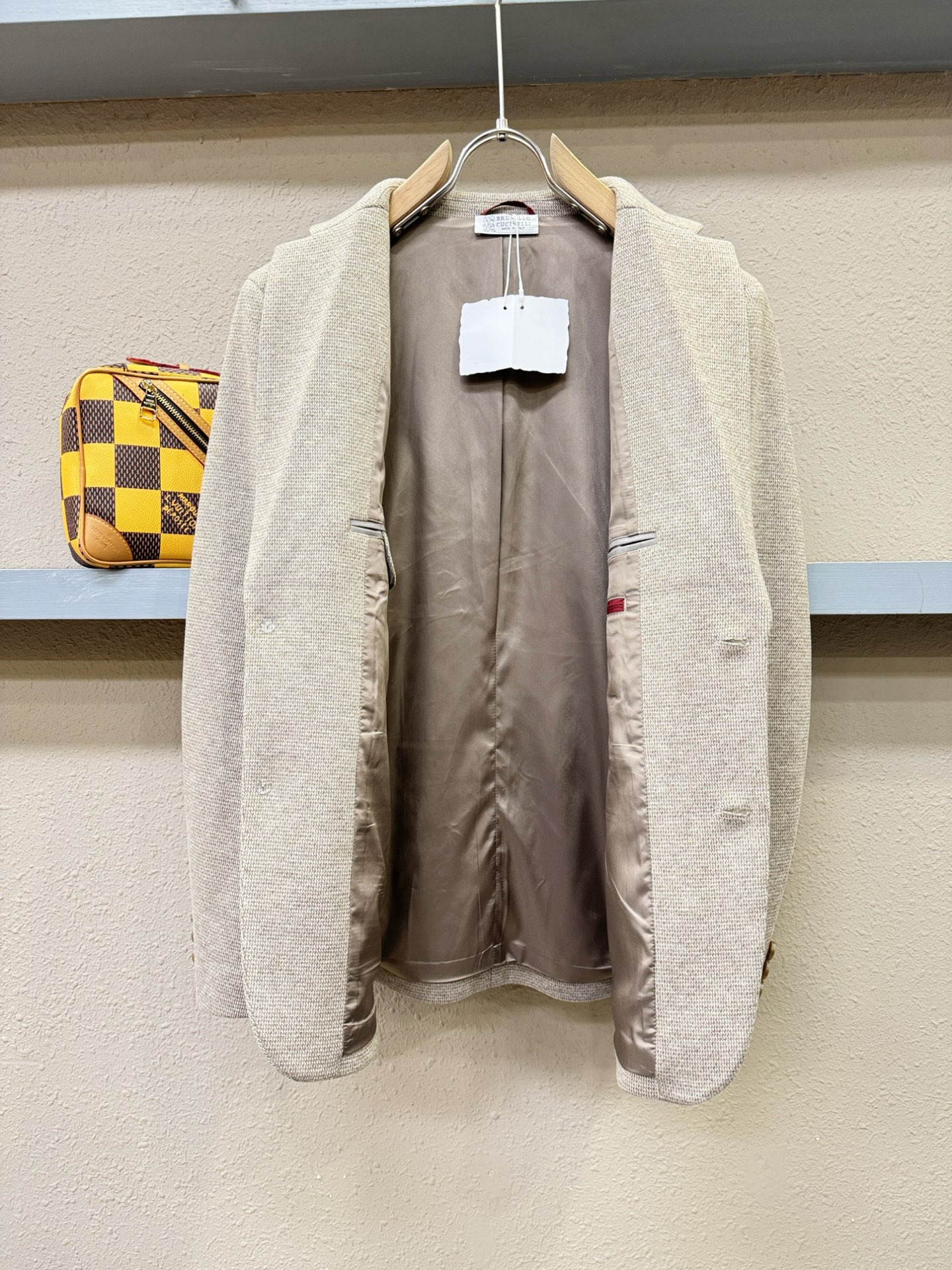 BC布鲁提 西服外套 2025秋冬新款西装外套，绵羊毛面料，立体有型，辨识度高，独一无二的混合纺织工业，