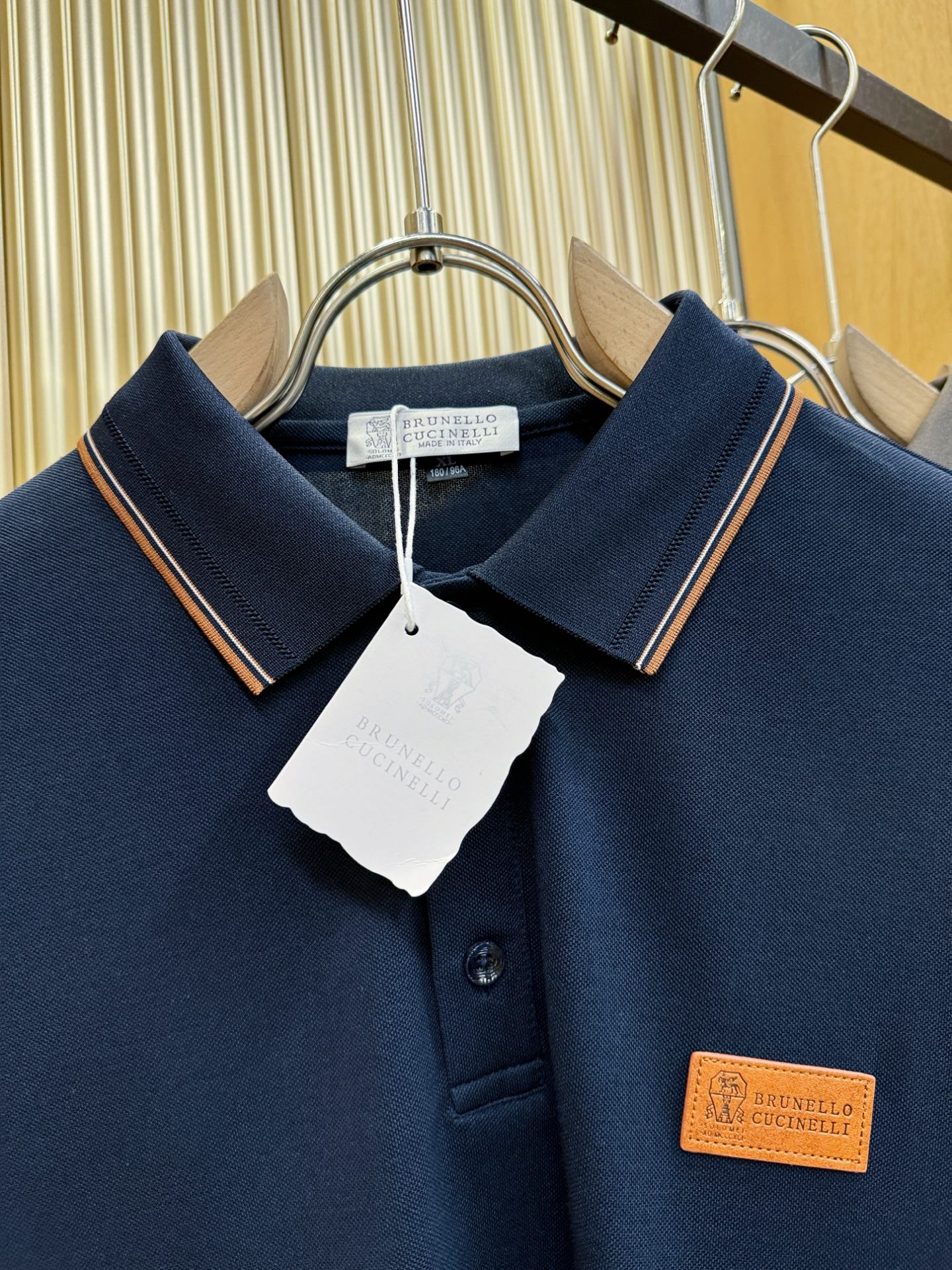 BC布鲁提 2025秋季新品，官网同步 经典大气百搭Polo领长袖T恤，顶级原版面料，质感细腻 超柔软亲