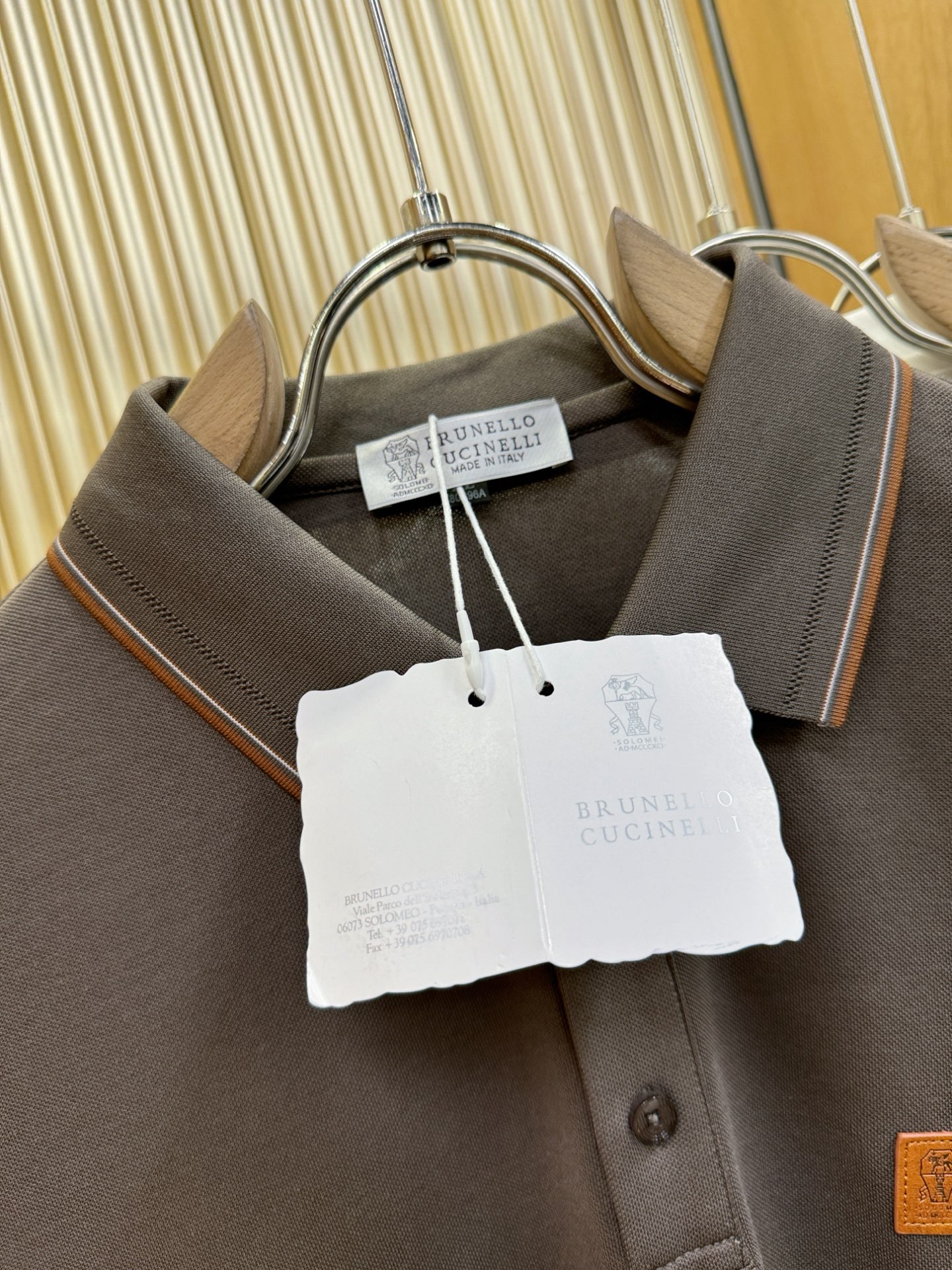 BC布鲁提 2025秋季新品，官网同步 经典大气百搭Polo领长袖T恤，顶级原版面料，质感细腻 超柔软亲