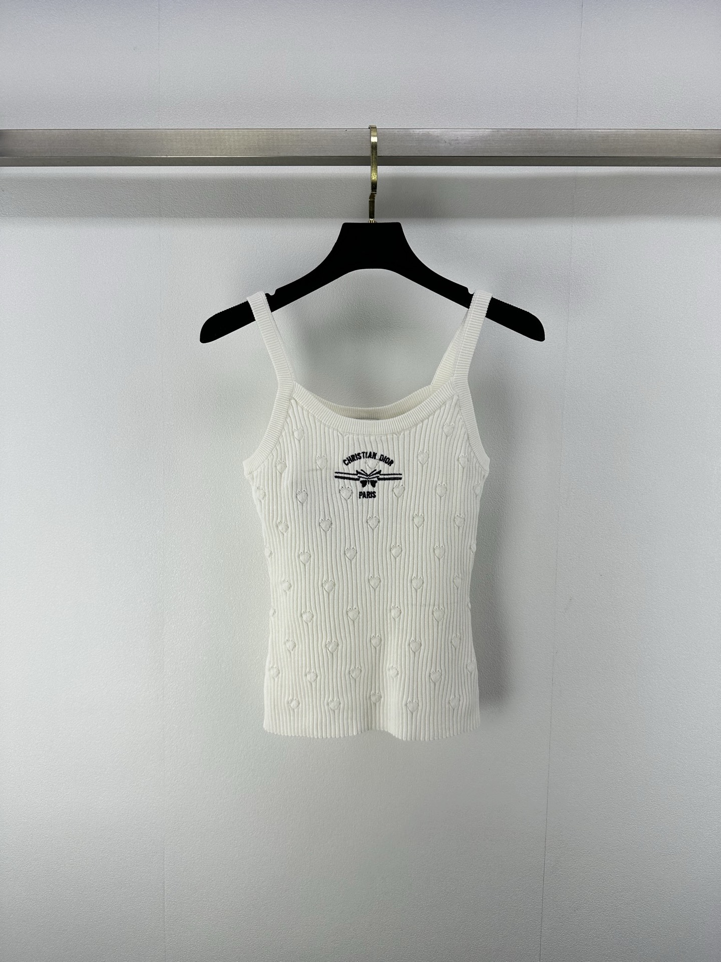 NO:333359,New details on Dio* 25 New summer knitted suspender vest classic 