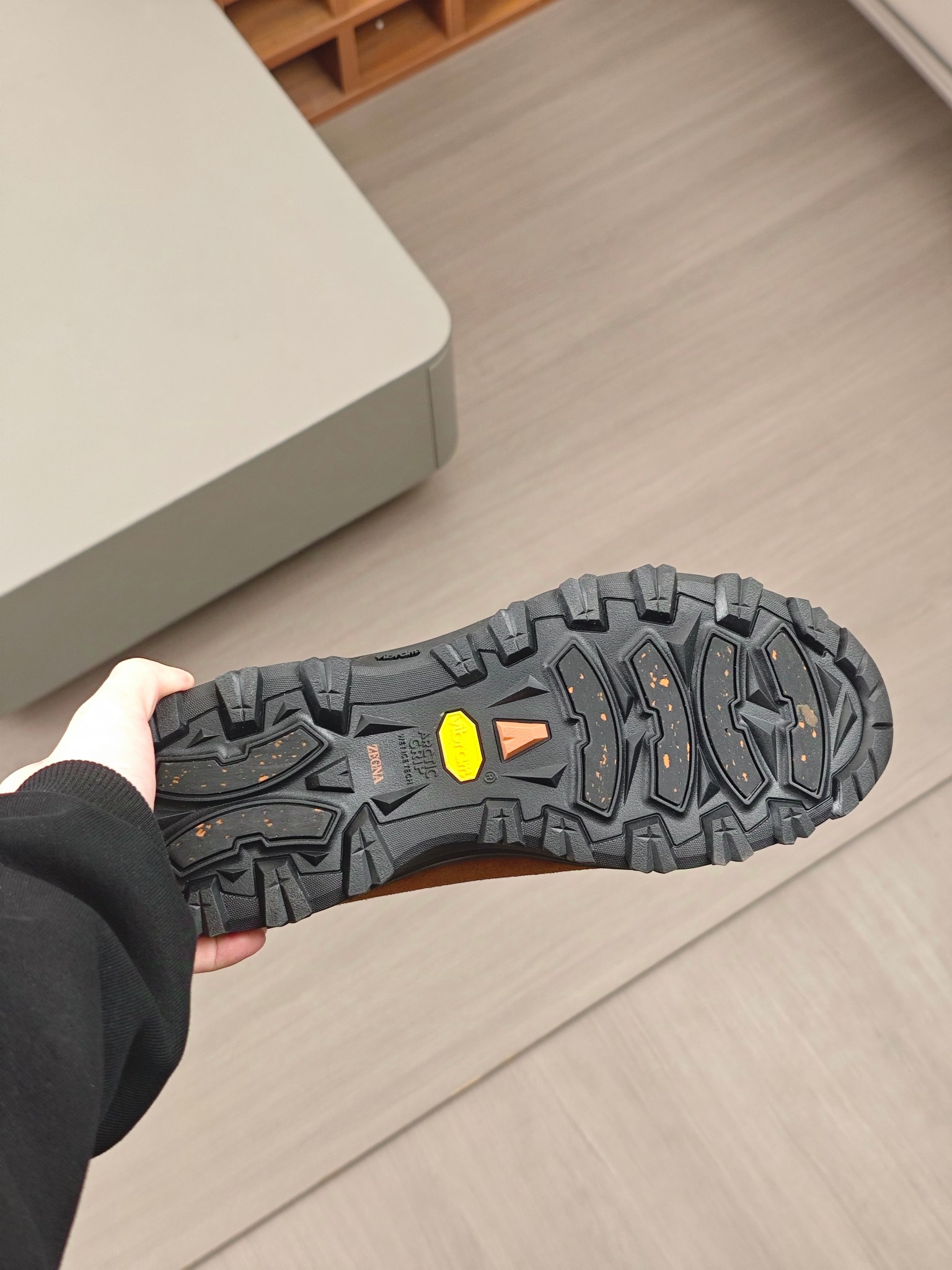 2024Nueva serie ZEGNA Zegna zapatos de los hombres de gamuza de alto estado Triple StitchMonte zapat