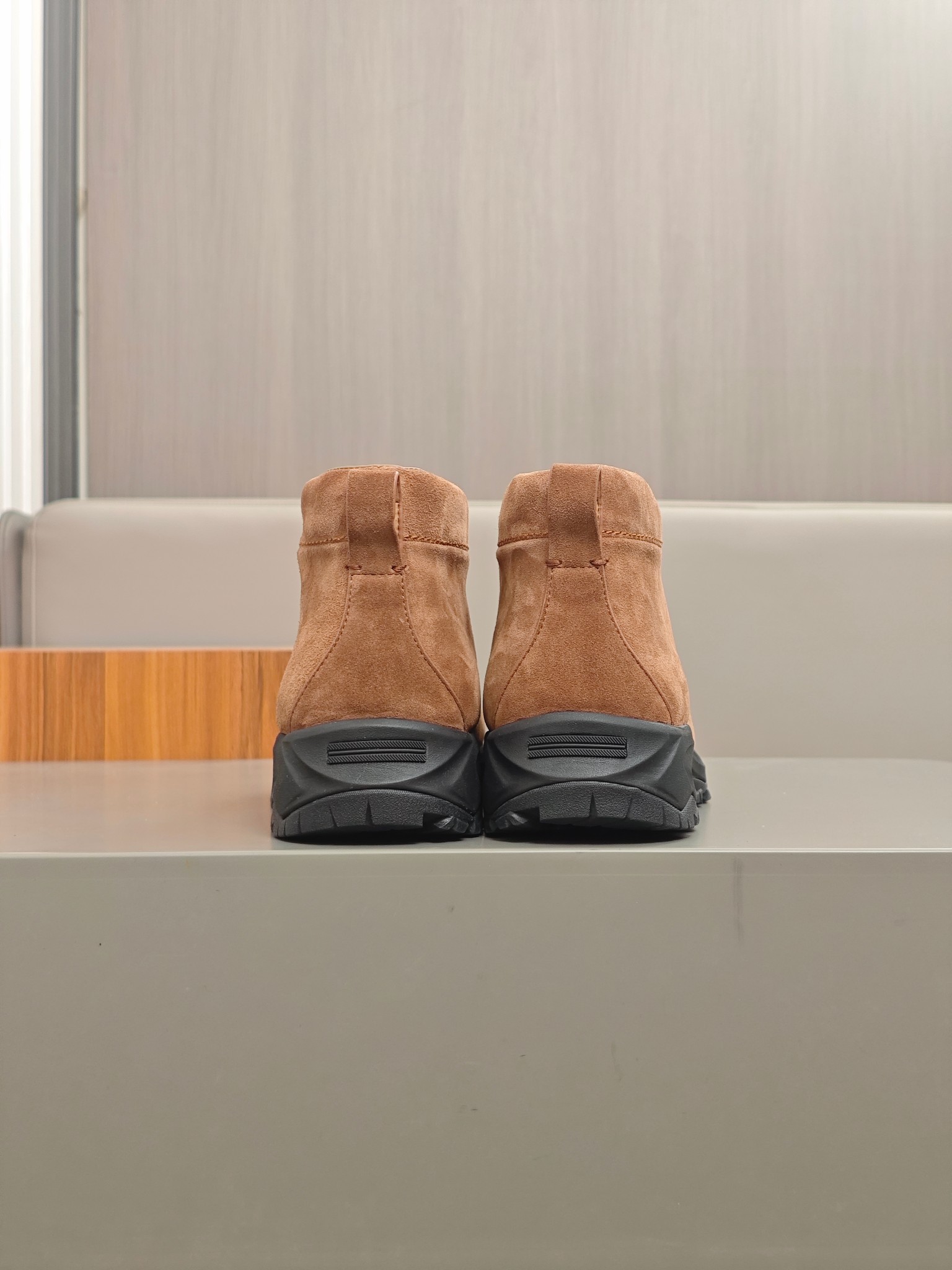 2024Nueva serie ZEGNA Zegna zapatos de los hombres de gamuza de alto estado Triple StitchMonte zapat