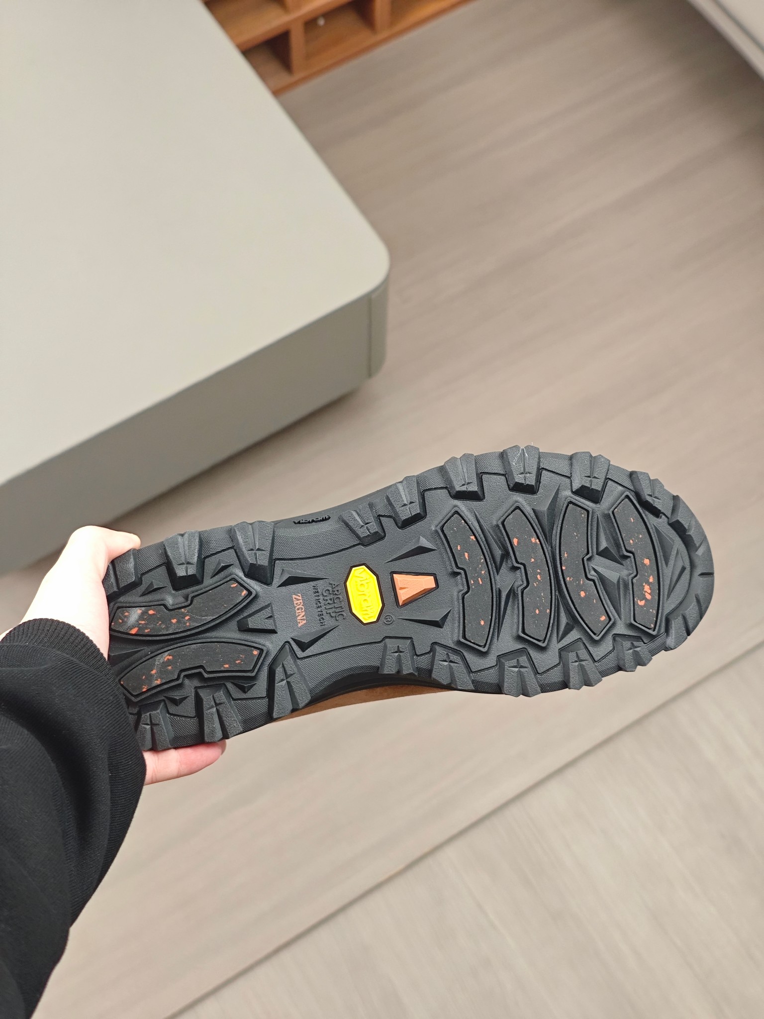 2024Nueva serie ZEGNA Zegna zapatos de los hombres de gamuza de alto estado Triple StitchMonte zapat