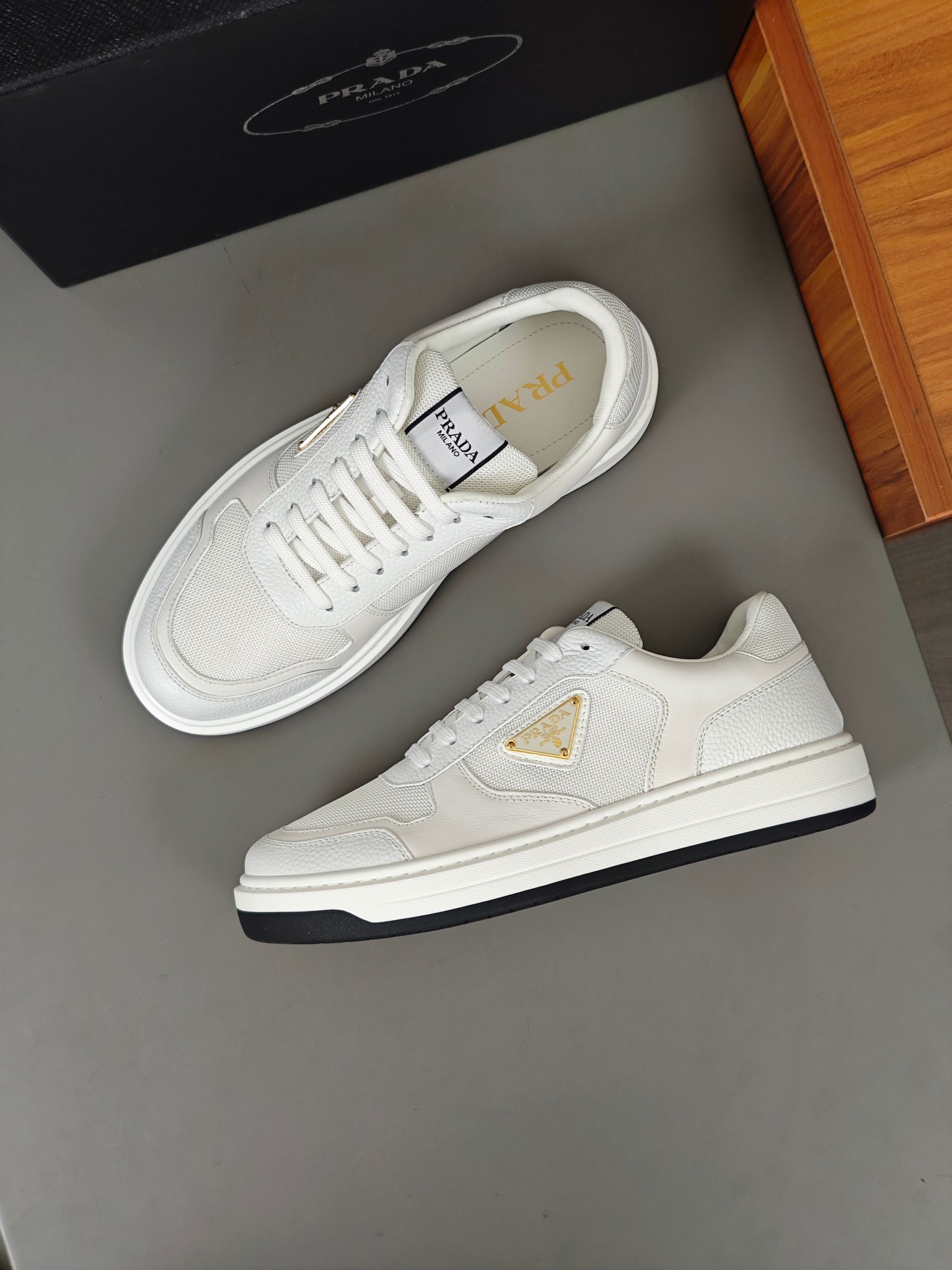 [PRADA] Prada P390 - Calidad de gama alta zapatillas de deporte casuales individuales originales - P