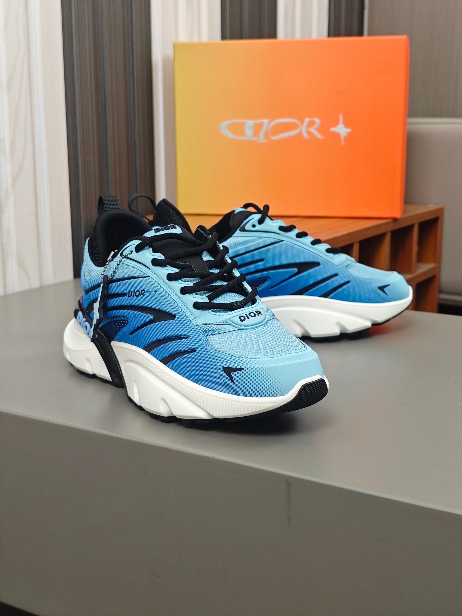 [Dior Dior 】：Men 39-45 (45 a medida) Dior Dior 2024 nuevo contador última serie explosiva Chrono fon