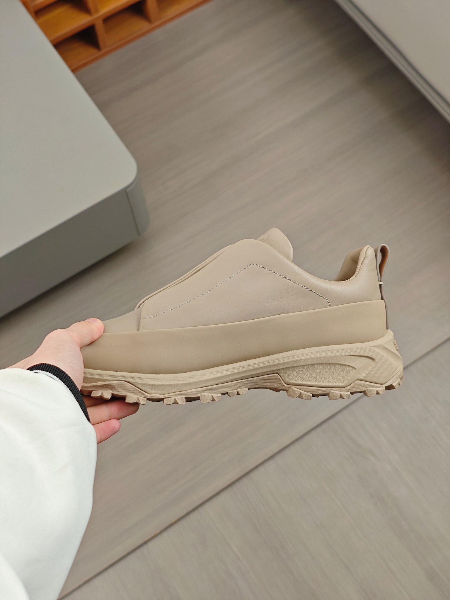2024Nueva ColecciónZEGNA Zegna Zapatos para hombrePiel Triple PuntadaMonte Luxury Loafers Newest Run
