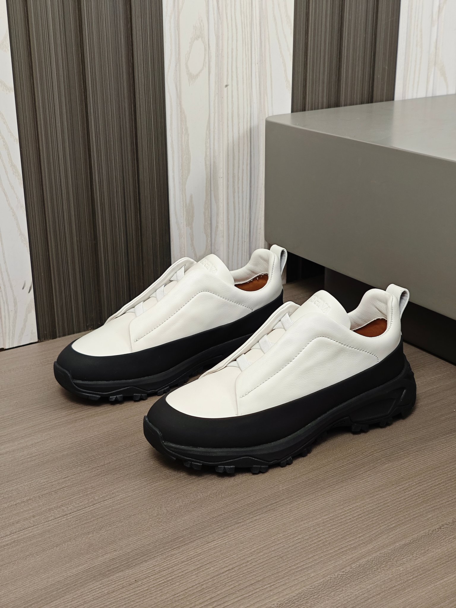 2024Nueva ColecciónZEGNA Zegna Zapatos para hombrePiel Triple PuntadaMonte Luxury Loafers Newest Run