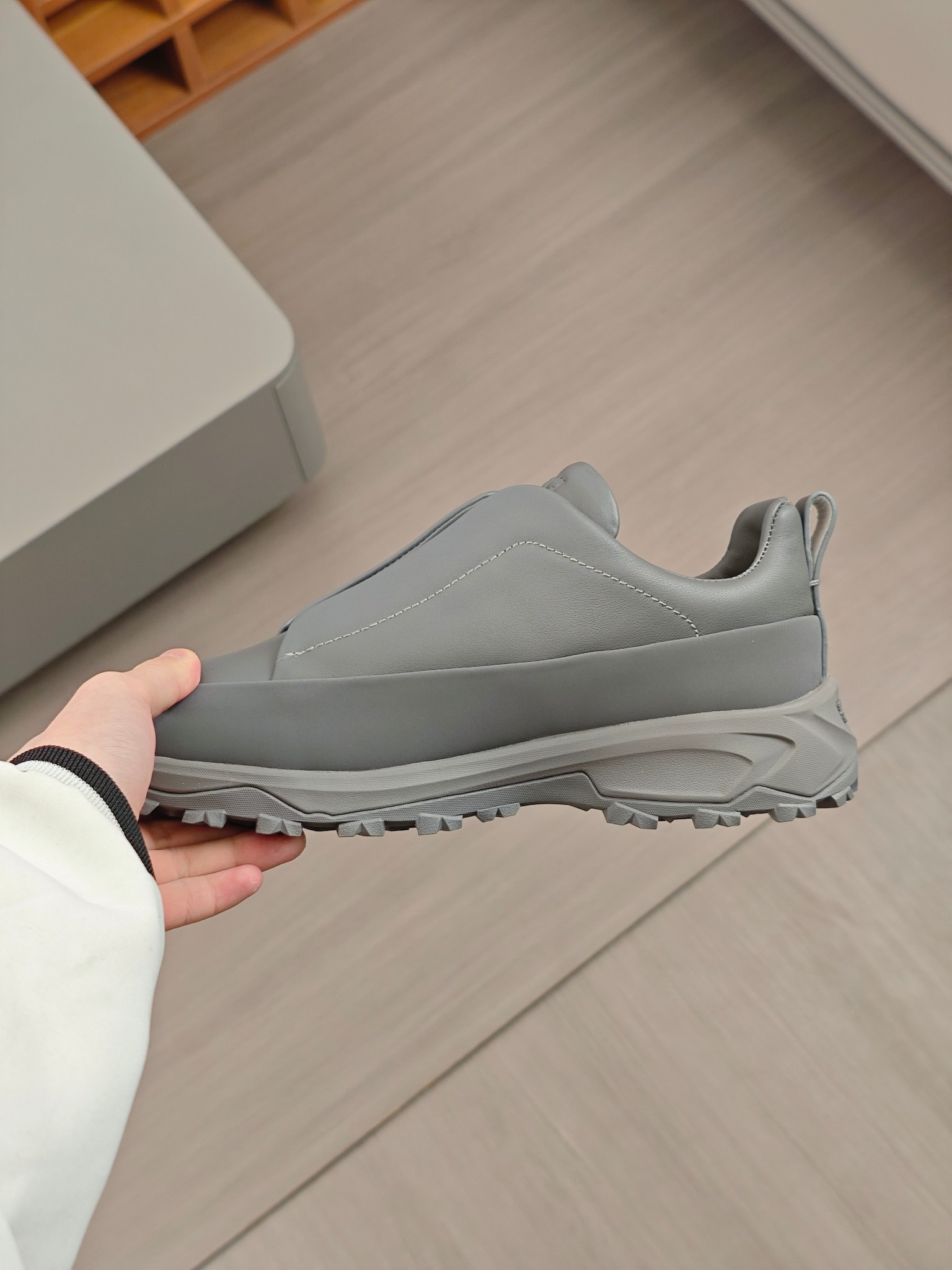 2024Nueva ColecciónZEGNA Zegna Zapatos para hombrePiel Triple PuntadaMonte Luxury Loafers Newest Run