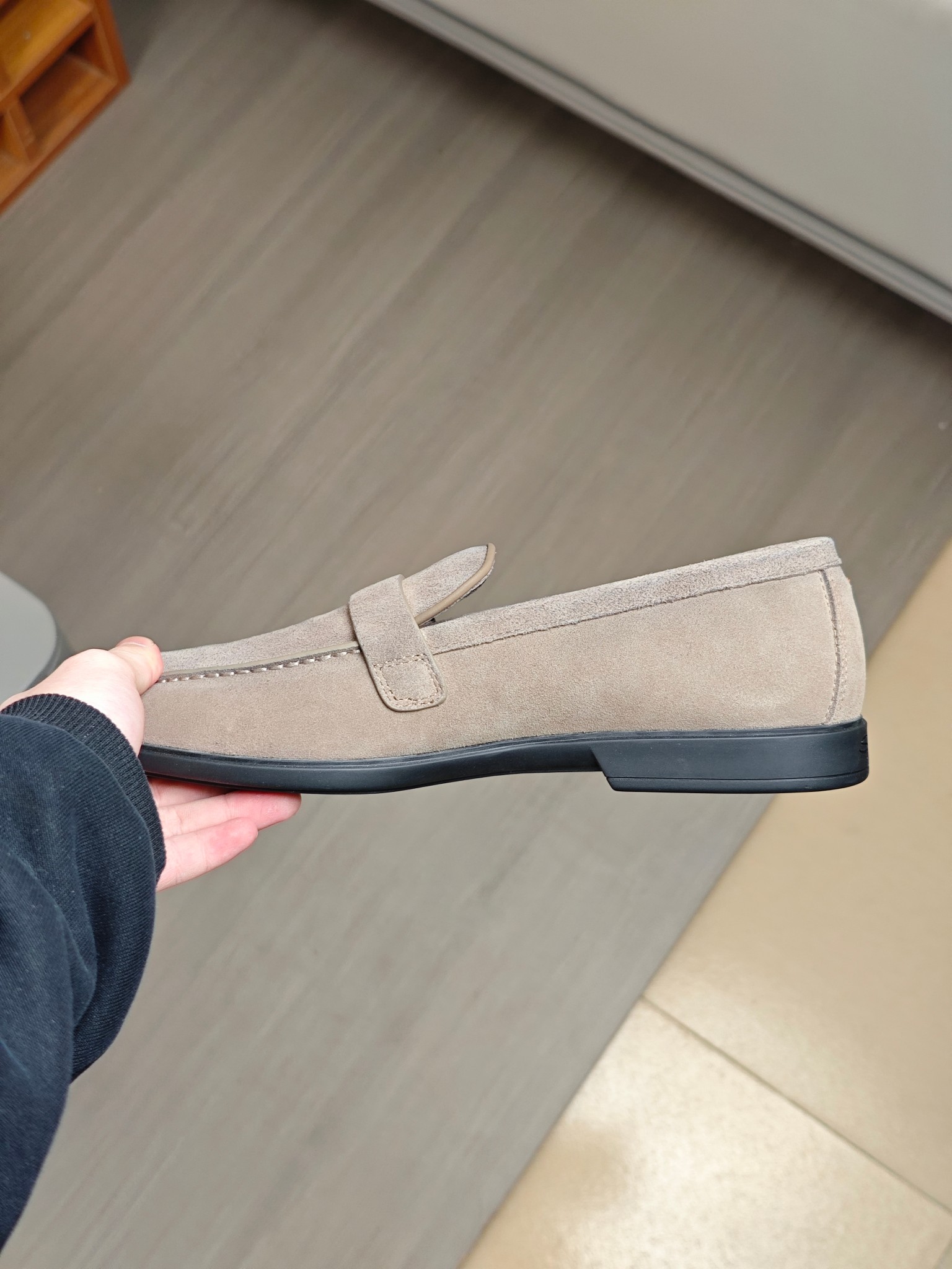 High-quality Handmade Italian Men’s Recreational Shoes by Santoni – Comfort and Style Combined - 图片 7