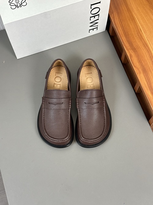 Loewe Men's Leather Penny Loafers - Classic Style, Comfortable Fit 1 Loewe Men's Leather Penny Loafers - Classic Style, Comfortable Fit