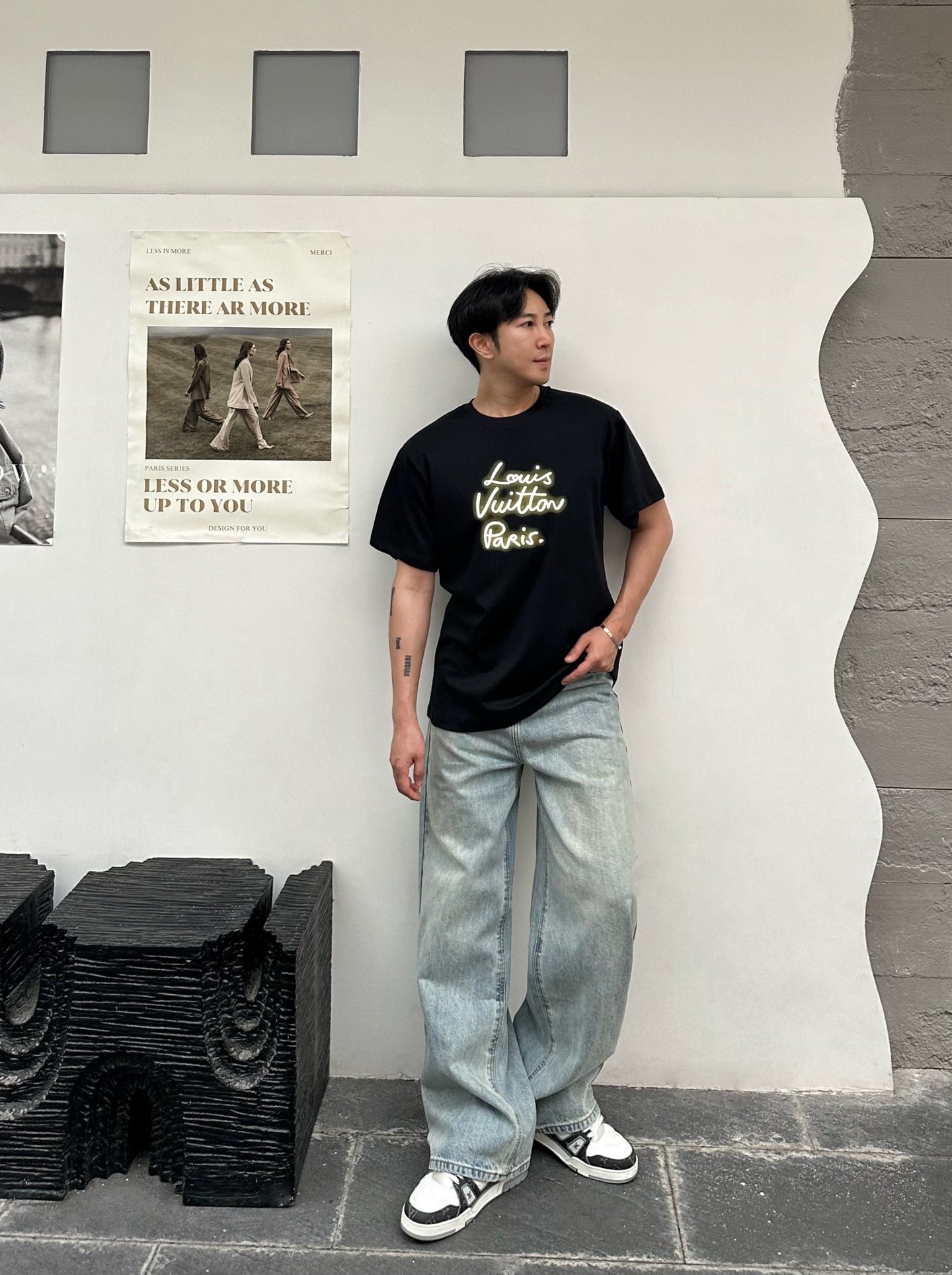 Louis Vuitton  牛仔长裤ami,服装,lv 7