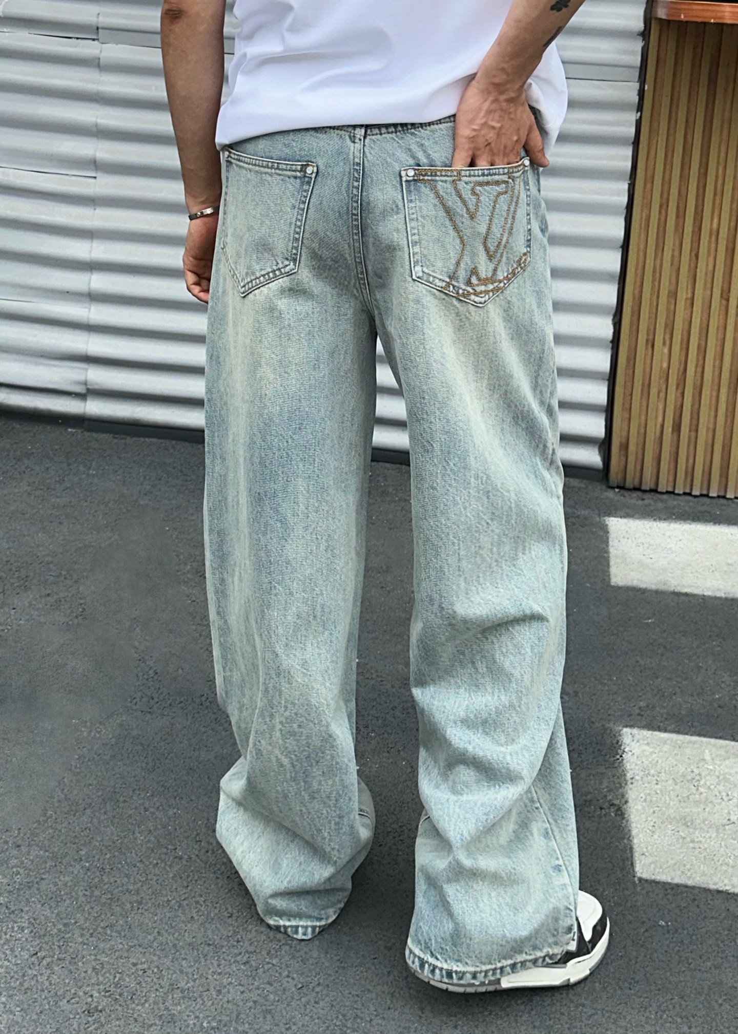 Louis Vuitton  牛仔长裤ami,服装,lv 4